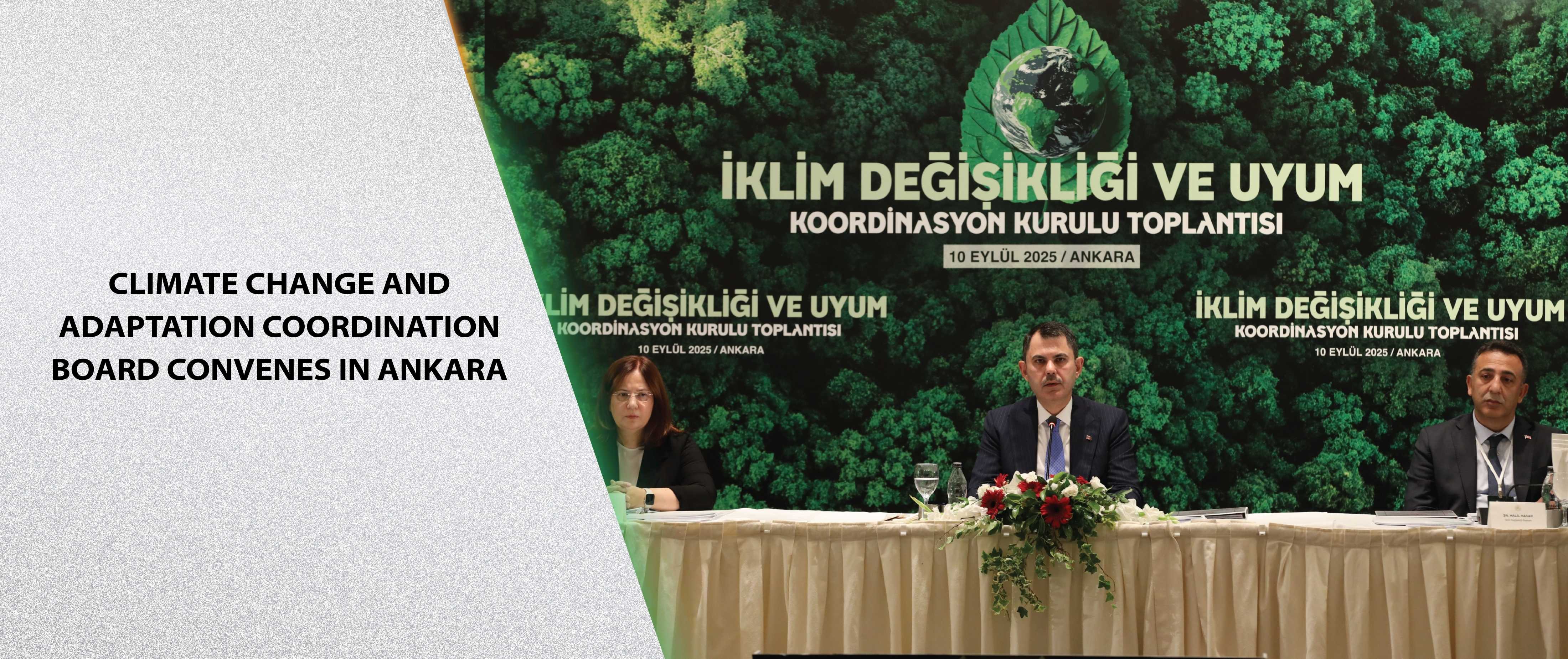 Climate Change and Adaptation Coordination Board convenes in Ankara