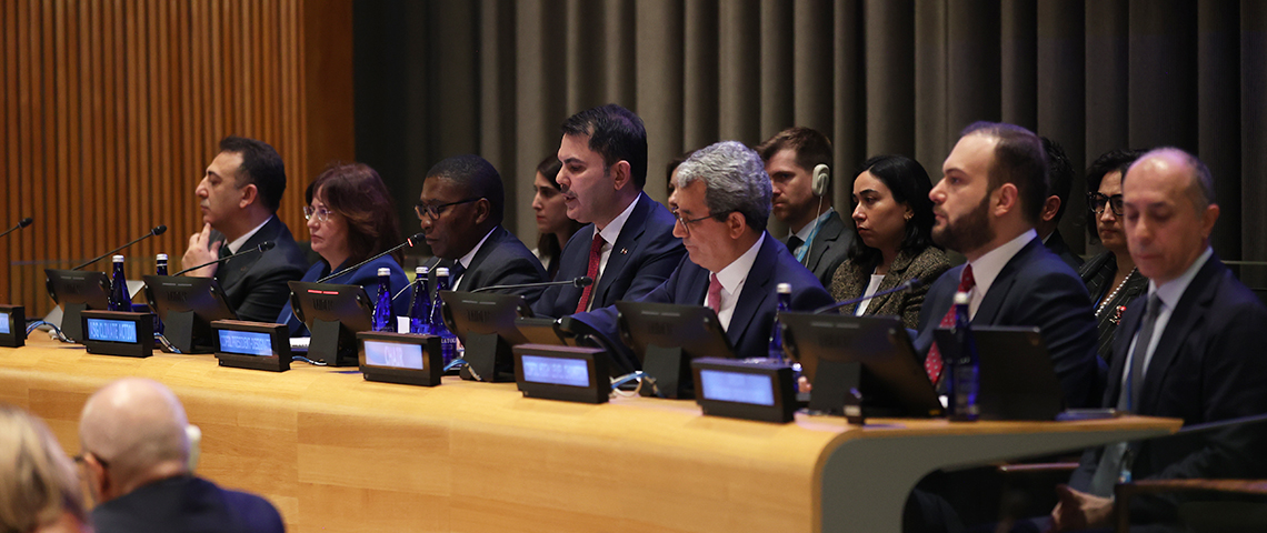 COP31 President Kurum Announces Türkiye’s COP31 Vision at the UN General Assembly