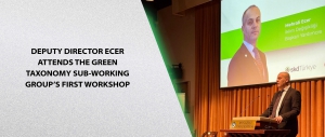 Deputy Director Ecer Attends the Green Taxonomy Sub-Working Group’s First Workshop
