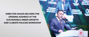 Director Hasar Delivers the Opening Address at the Sustainable Green Growth and Climate Policies Workshop