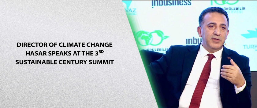 Director of Climate Change Hasar Speaks at the 3rd Sustainable Century Summit
