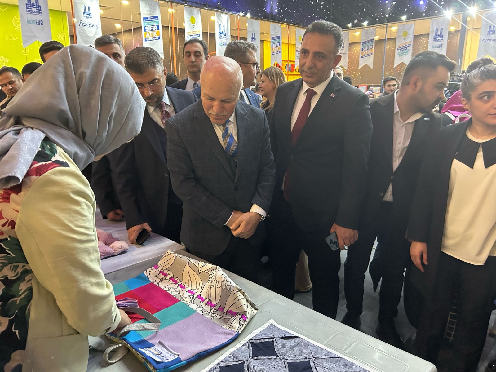 Director of Climate Change Hasar attends the “Traditional Zero Waste Competition Awards Ceremony” in Erzurum