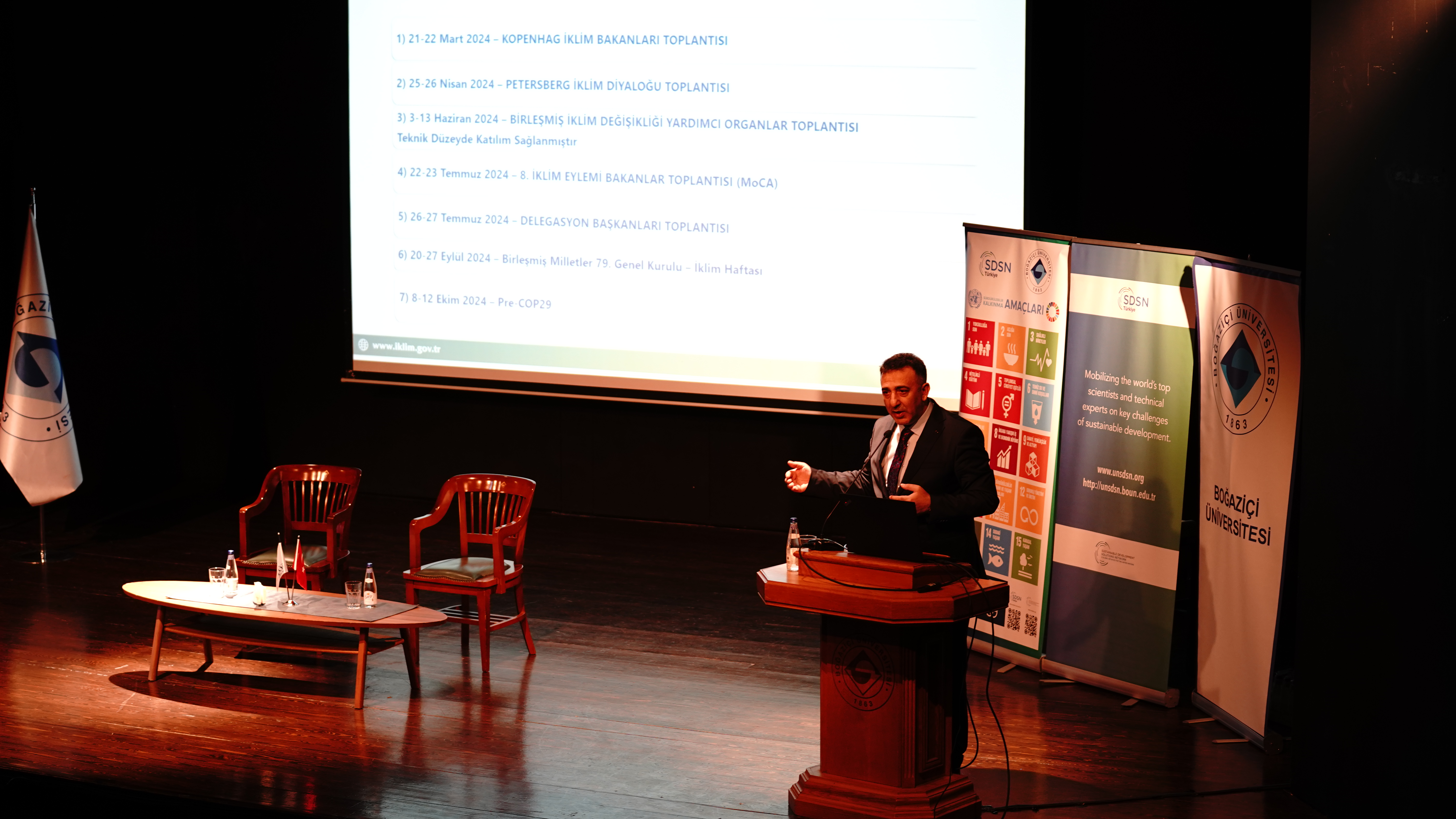 Director of Climate Change Hasar Attends SDSN Türkiye Members Meeting