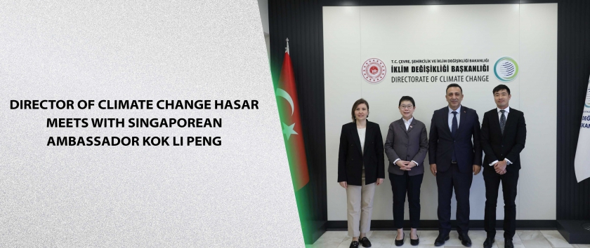 Director of Climate Change Hasar Meets with Singaporean Ambassador Kok Li Peng