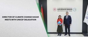 Director of Climate Change Hasar Meets with UNICEF Delegation