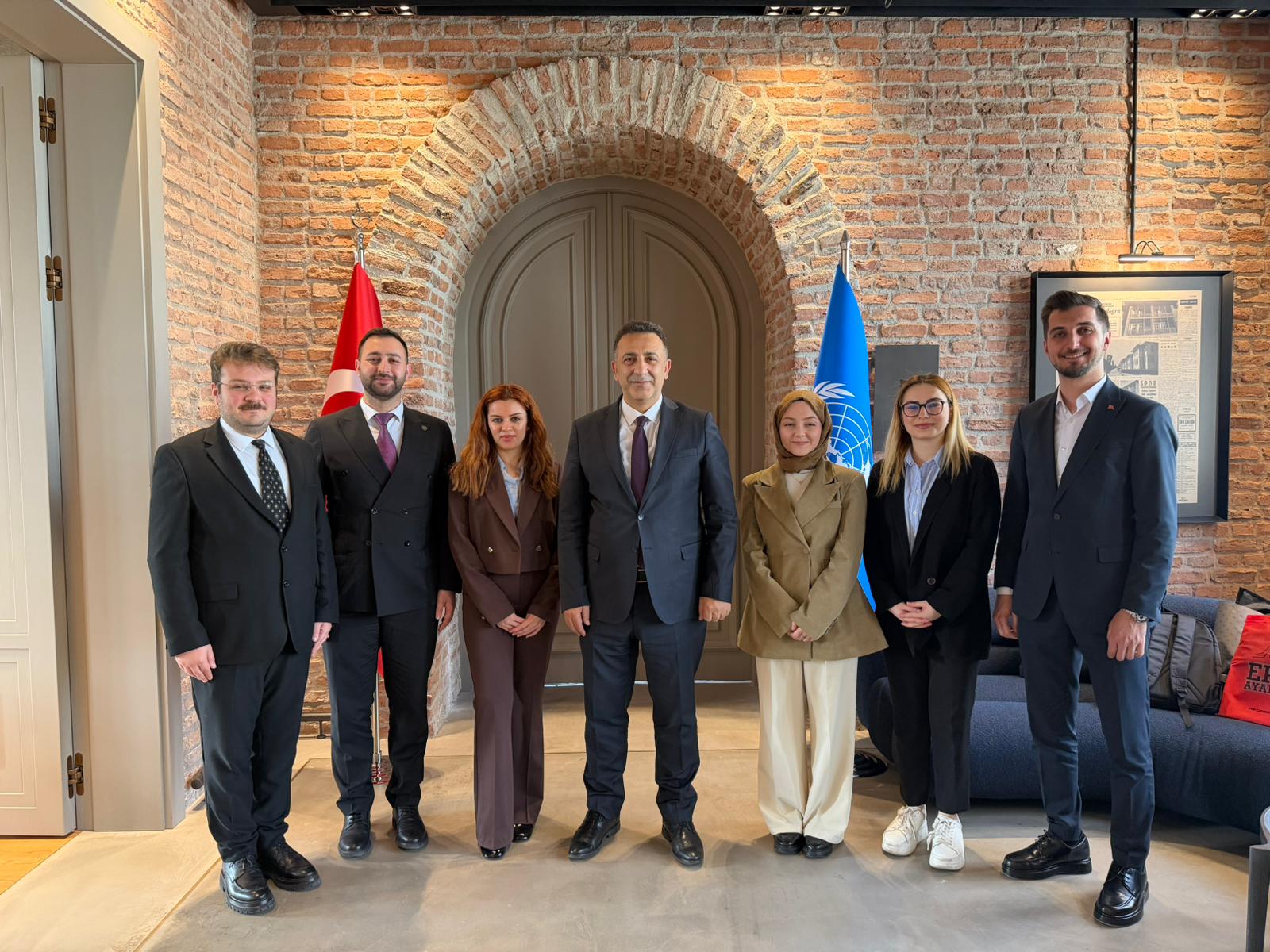 Director of Climate Change Hasar Convenes with Youth Delegates