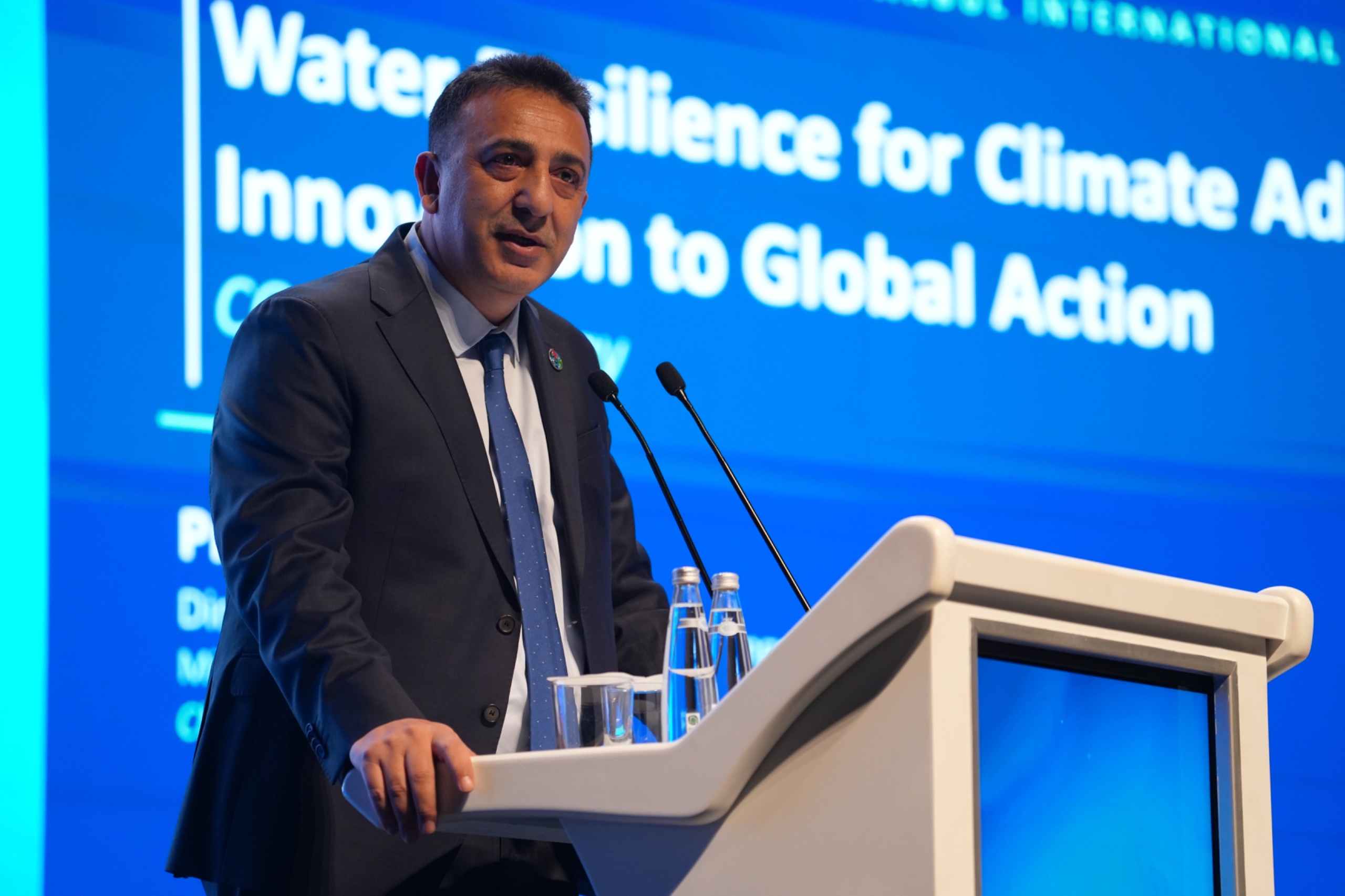 Director of Climate Change Hasar Addresses the ‘5th Istanbul International Water Forum’