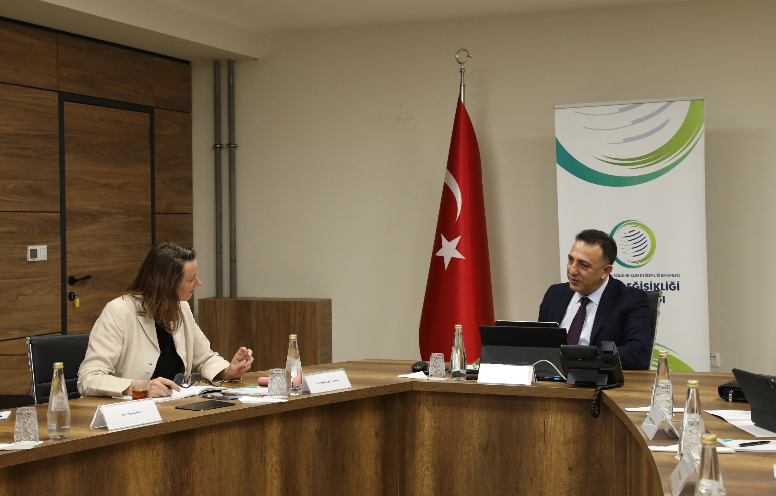 Director of Climate Change Hasar Meets with Loss and Damage Fund Delegation