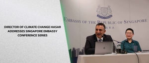 Director of Climate Change Hasar Addresses Singapore Embassy Conference Series