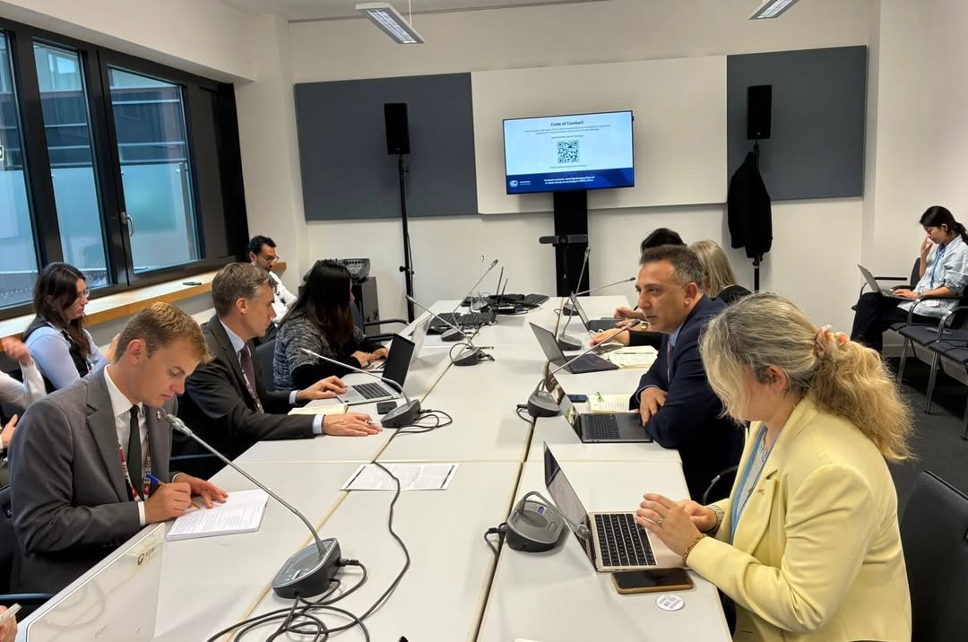Director of Climate Change Hasar Holds High-Level Talks in Bonn