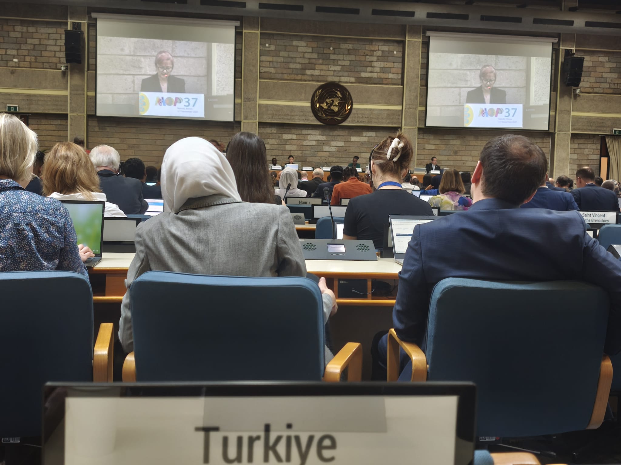 Directorate of Climate Change Attends the 37th Meeting of the Parties to the Montreal Protocol