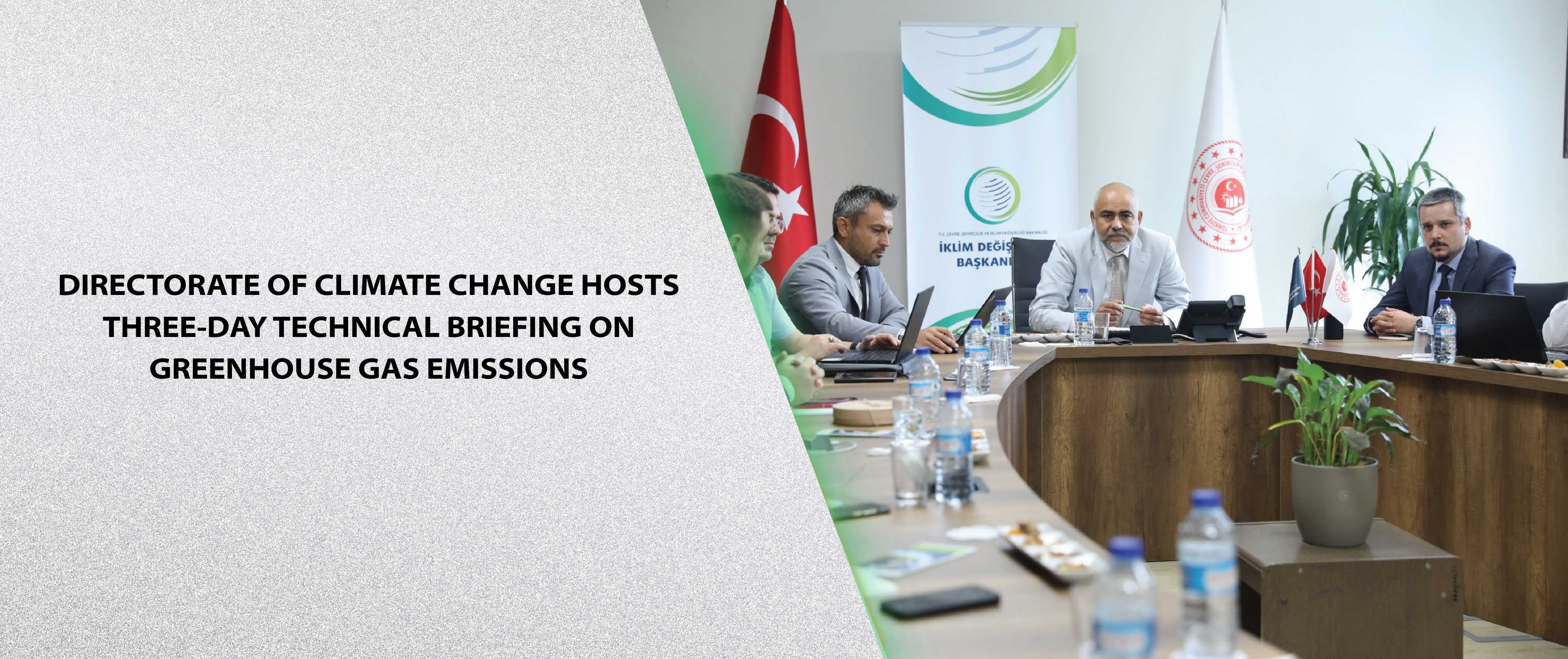 Directorate of Climate Change Hosts Three-Day Technical Briefing on Greenhouse Gas Emissions