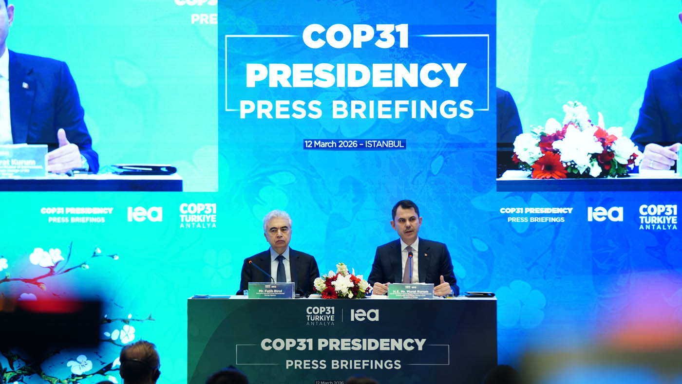Joint Press Conference by COP31 President Kurum and IEA Executive Director Birol