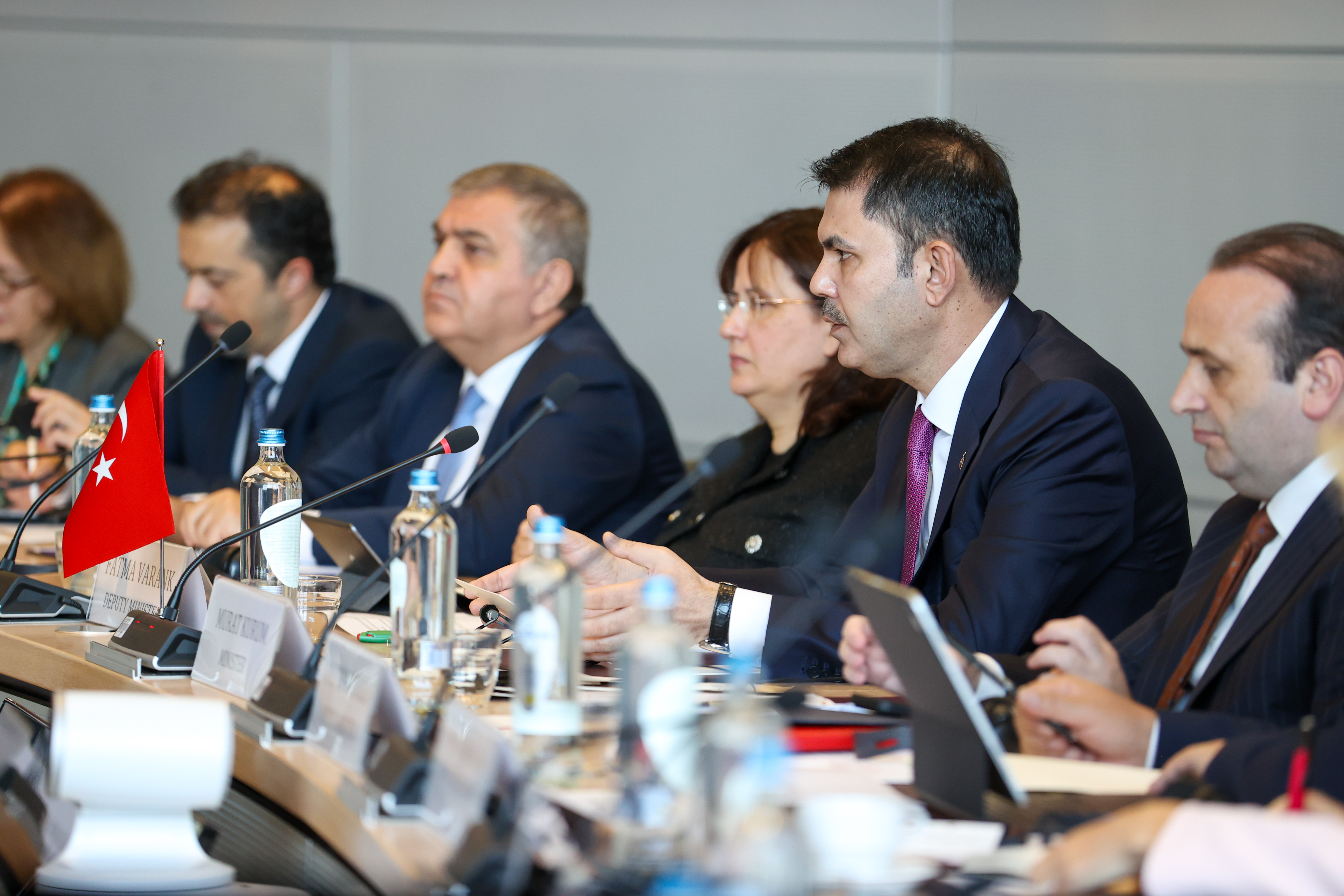 Minister Kurum Meets EU Commissioner for Climate Action Hoekstra in Brussels