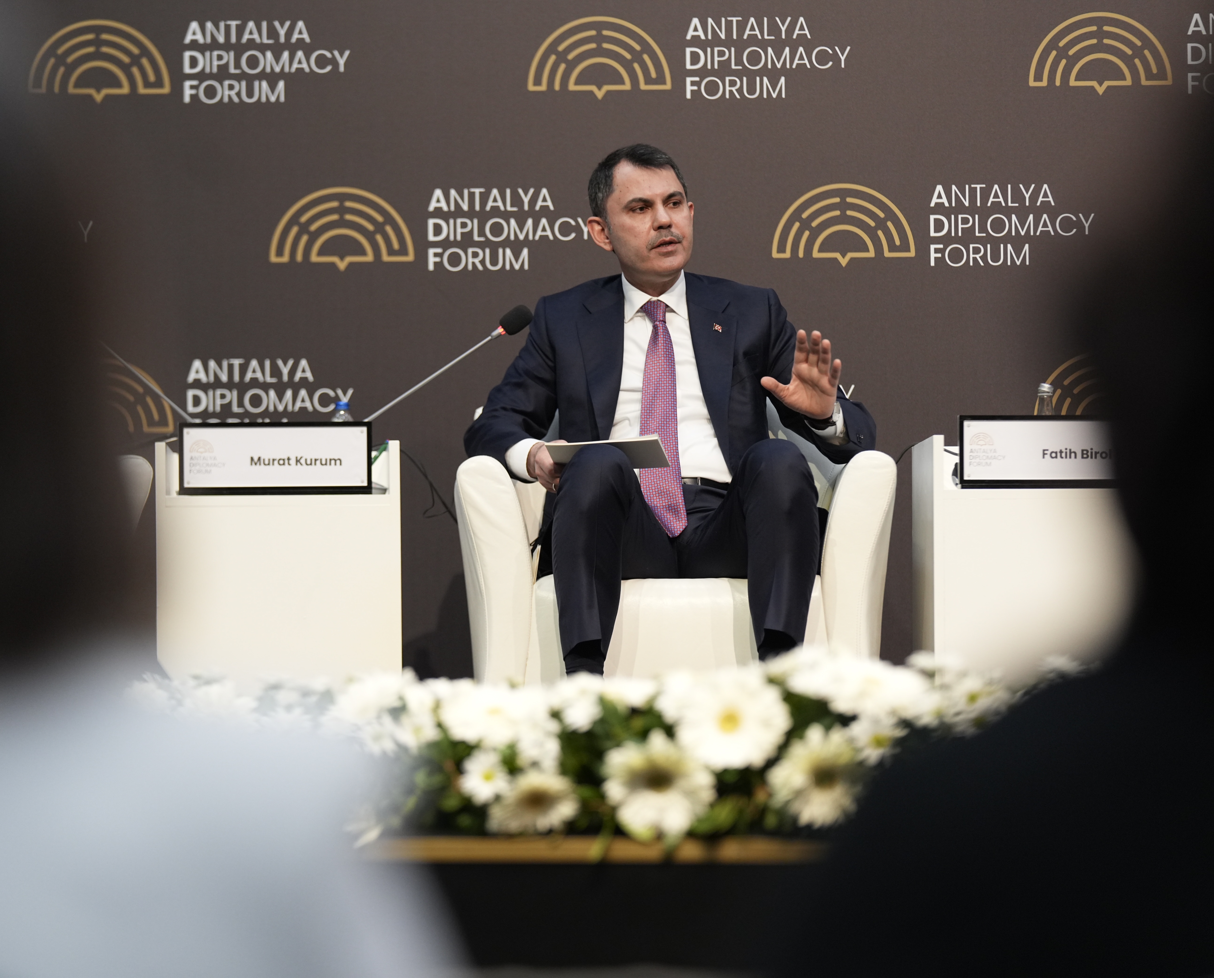 MINISTER KURUM AT THE ANTALYA DIPLOMACY FORUM