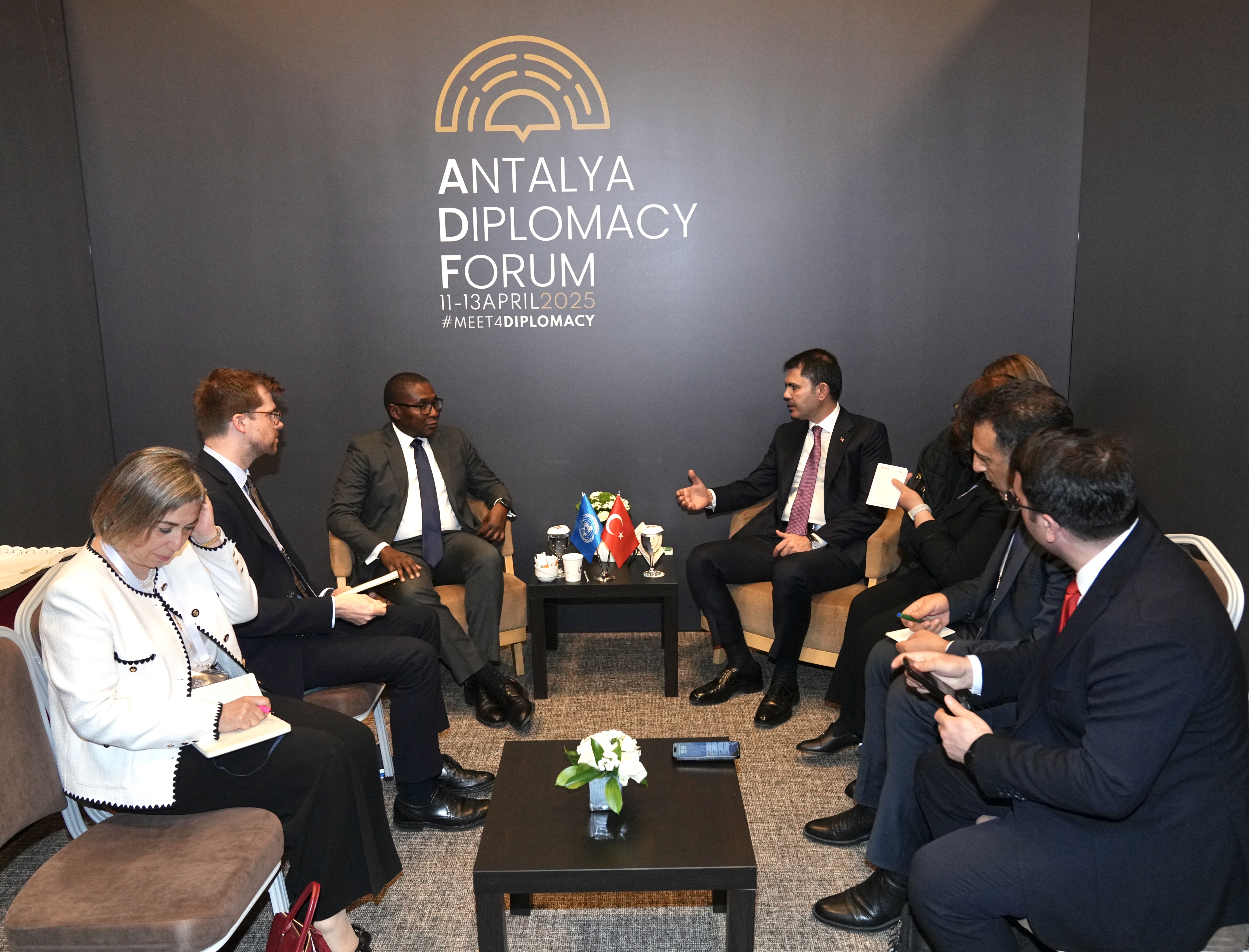 MINISTER KURUM AT THE ANTALYA DIPLOMACY FORUM