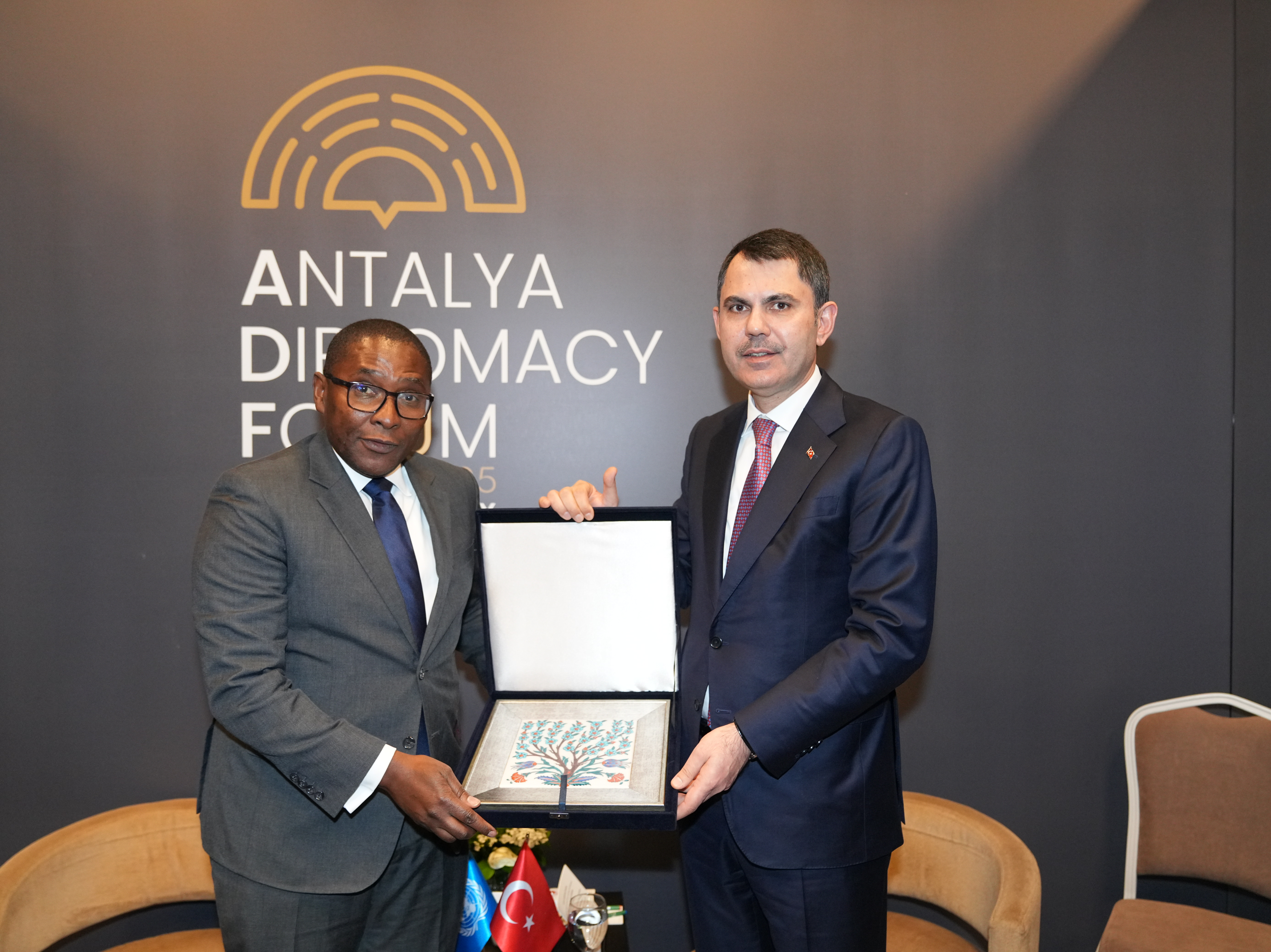 MINISTER KURUM AT THE ANTALYA DIPLOMACY FORUM