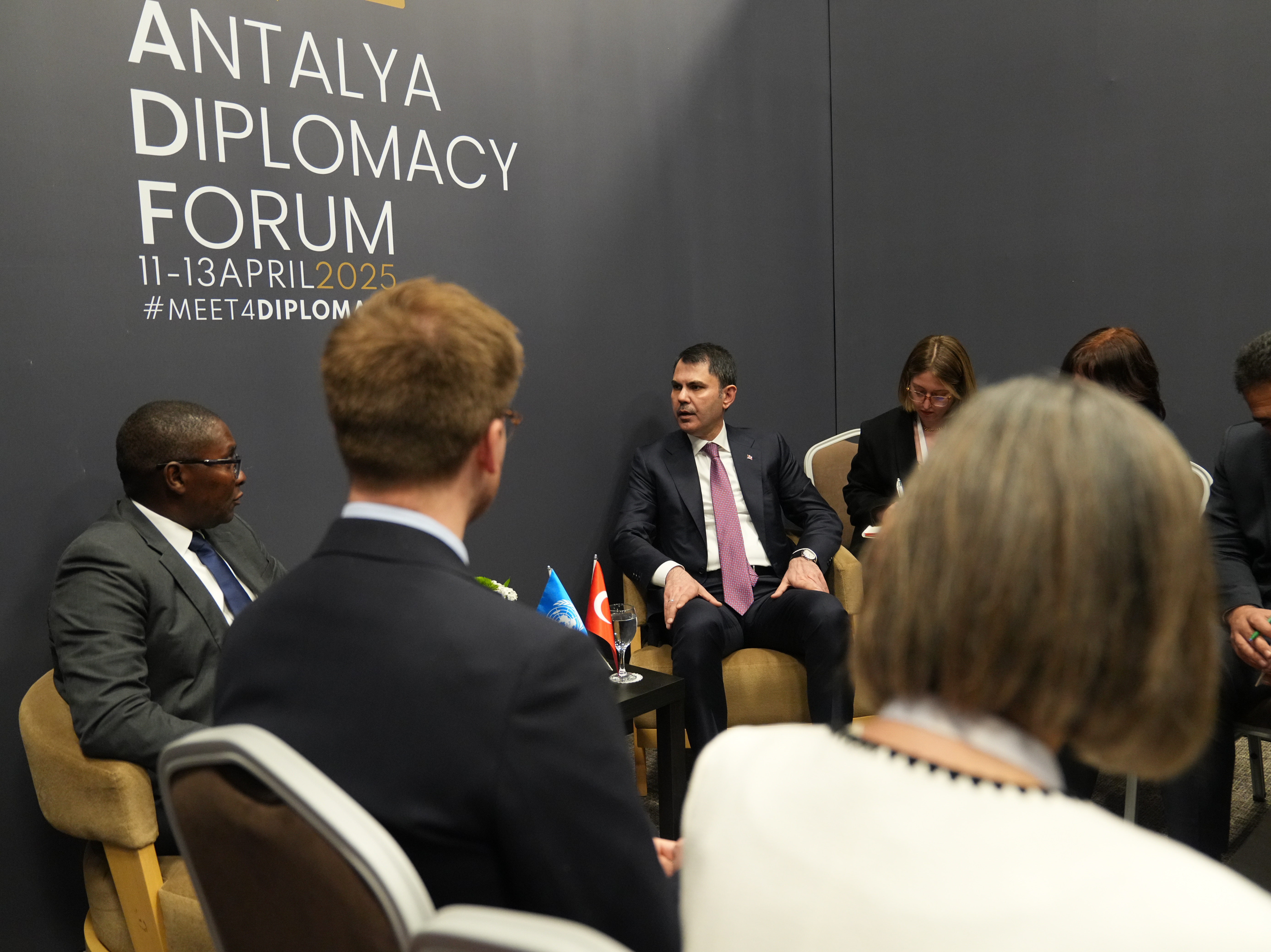 MINISTER KURUM AT THE ANTALYA DIPLOMACY FORUM