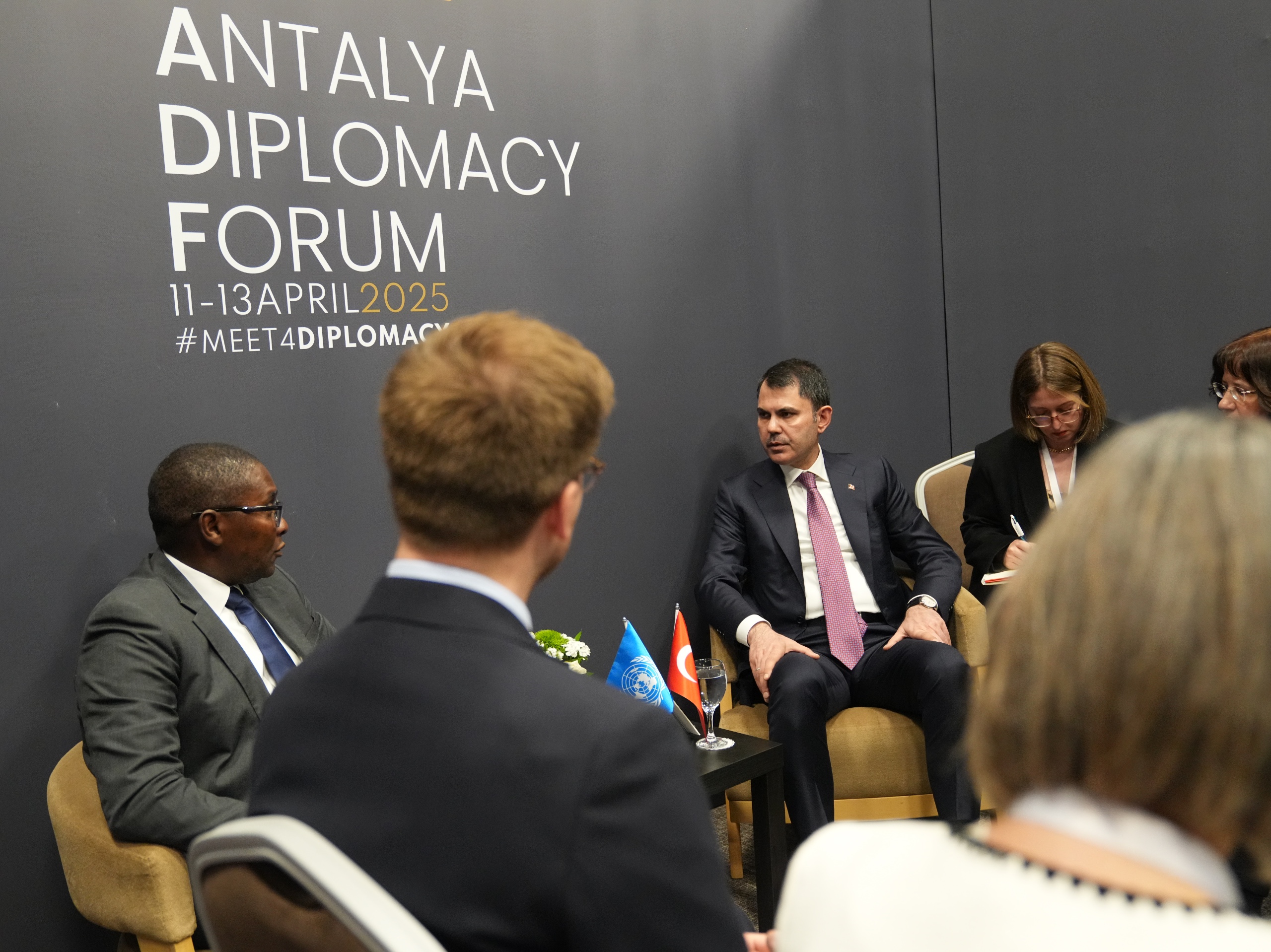 MINISTER KURUM AT THE ANTALYA DIPLOMACY FORUM