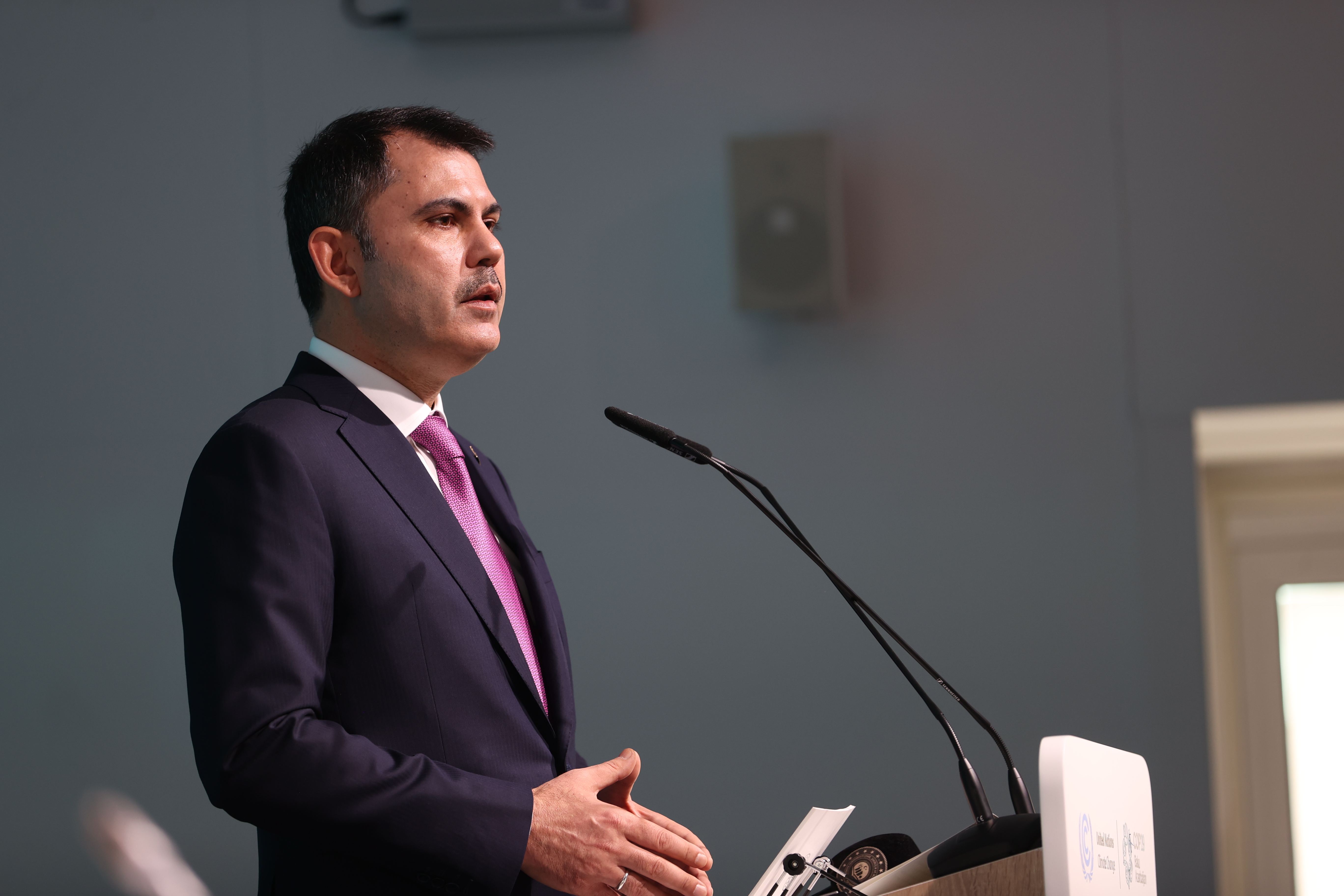 MINISTER KURUM SHARES TÜRKİYE’S CLIMATE VISION AT COP29