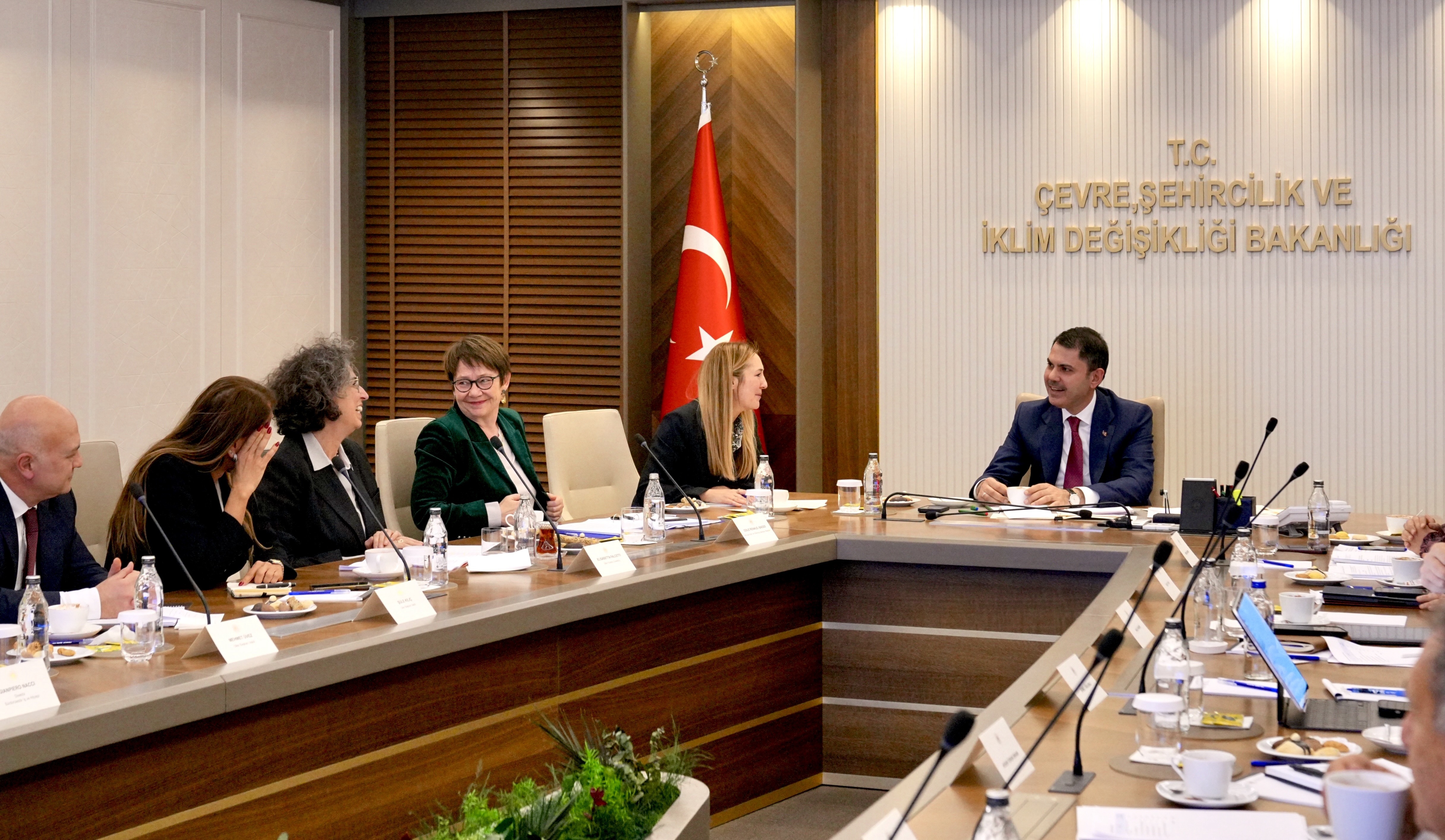 MINISTER KURUM RECEIVES THE PRESIDENT OF THE EUROPEAN BANK FOR RECONSTRUCTION AND DEVELOPMENT