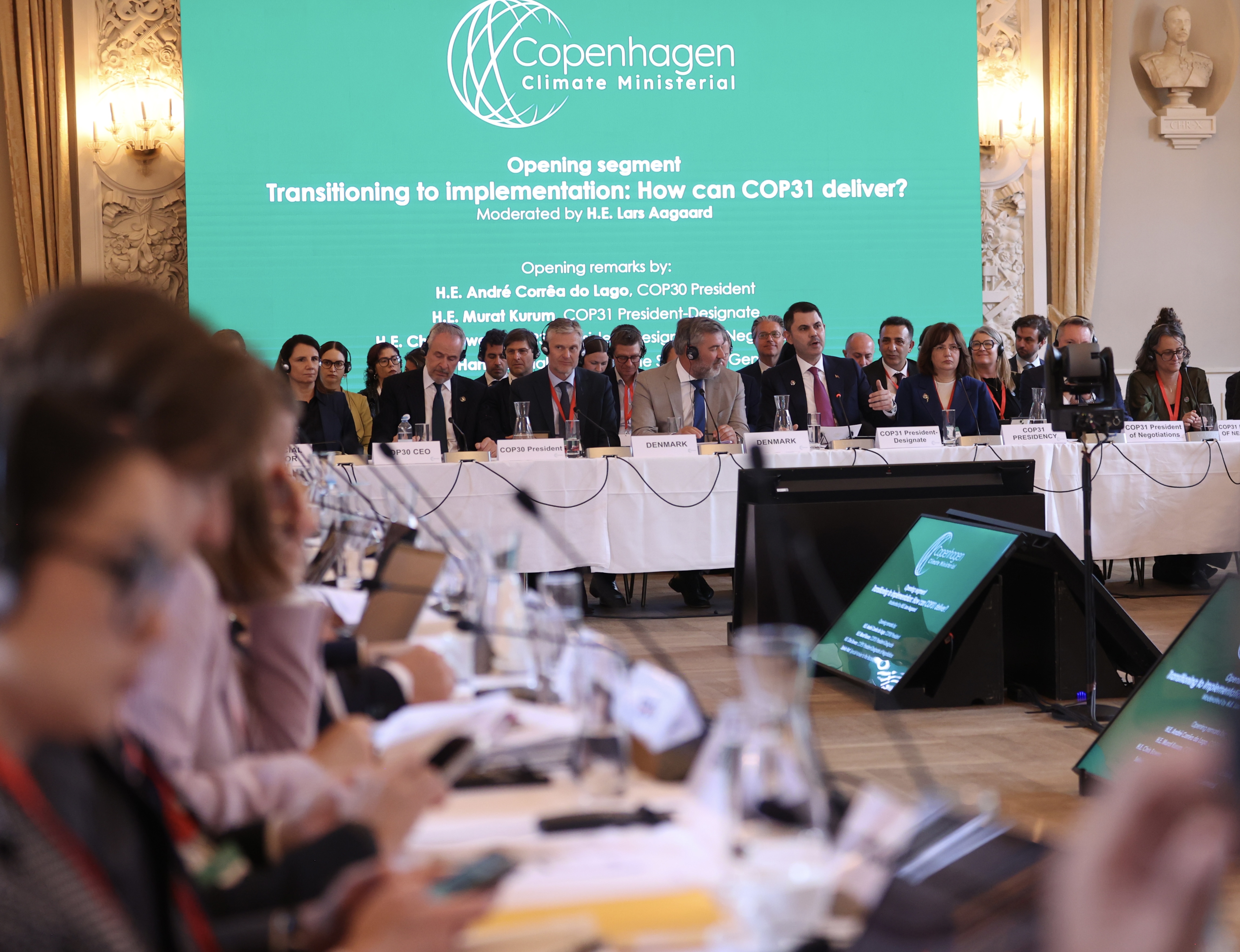 Minister Kurum Attends Copenhagen Climate Ministerial