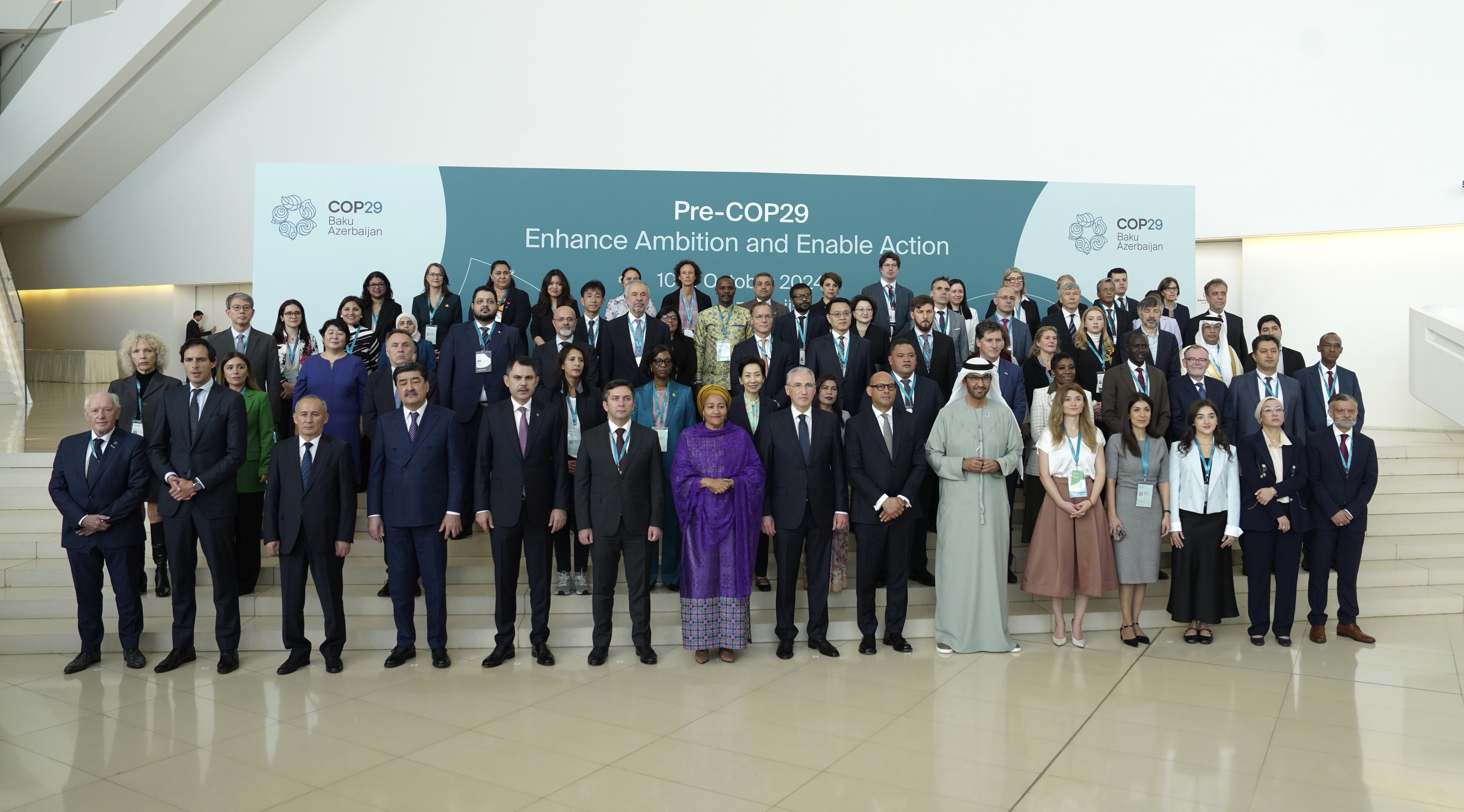 MINISTER MURAT KURUM ATTENDS PRE-COP29 MINISTERIAL SESSION: “ENHANCE AMBITION, ENABLE ACTION”