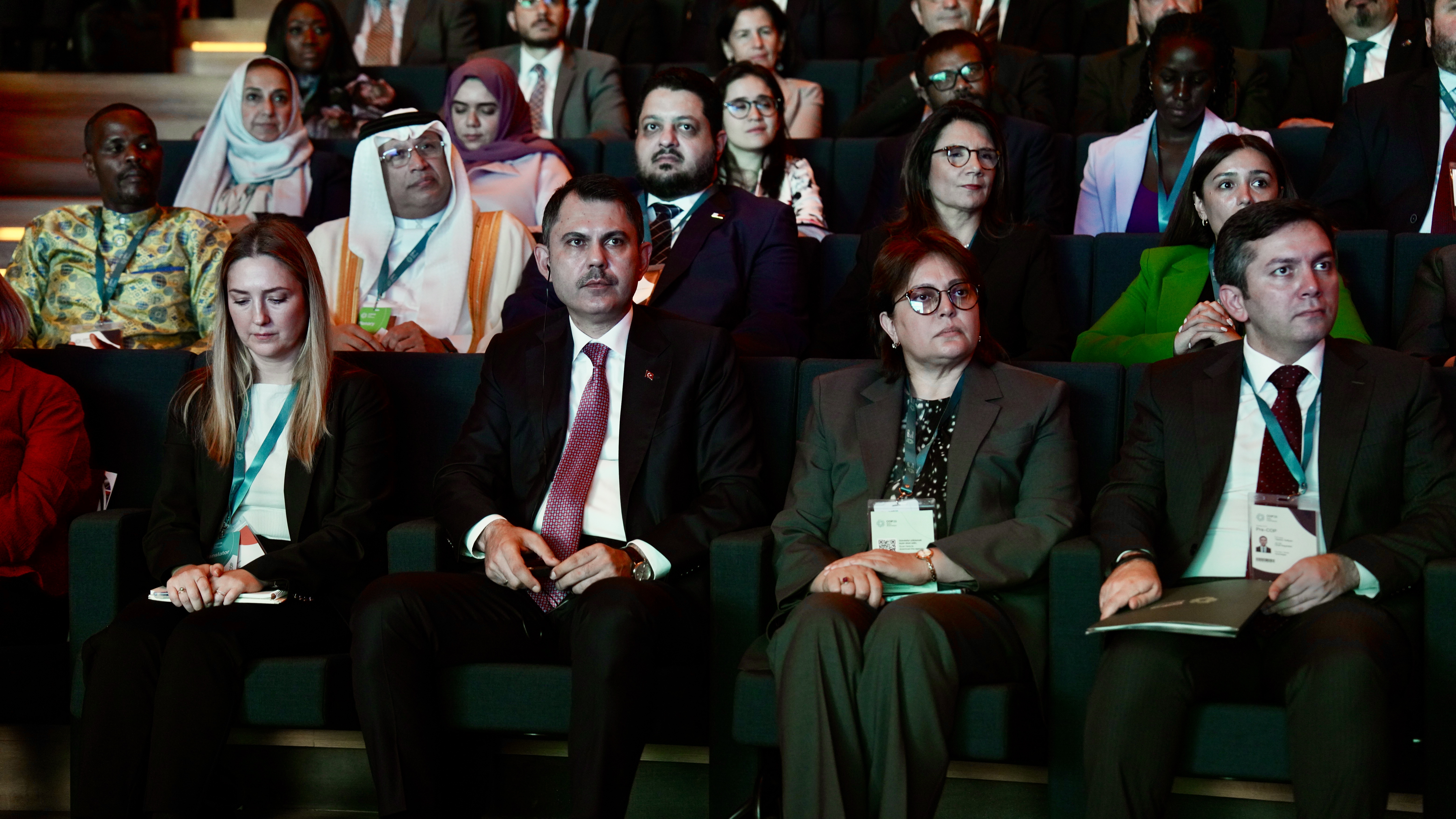 MINISTER MURAT KURUM ATTENDS PRE-COP29 MINISTERIAL SESSION: “ENHANCE AMBITION, ENABLE ACTION”