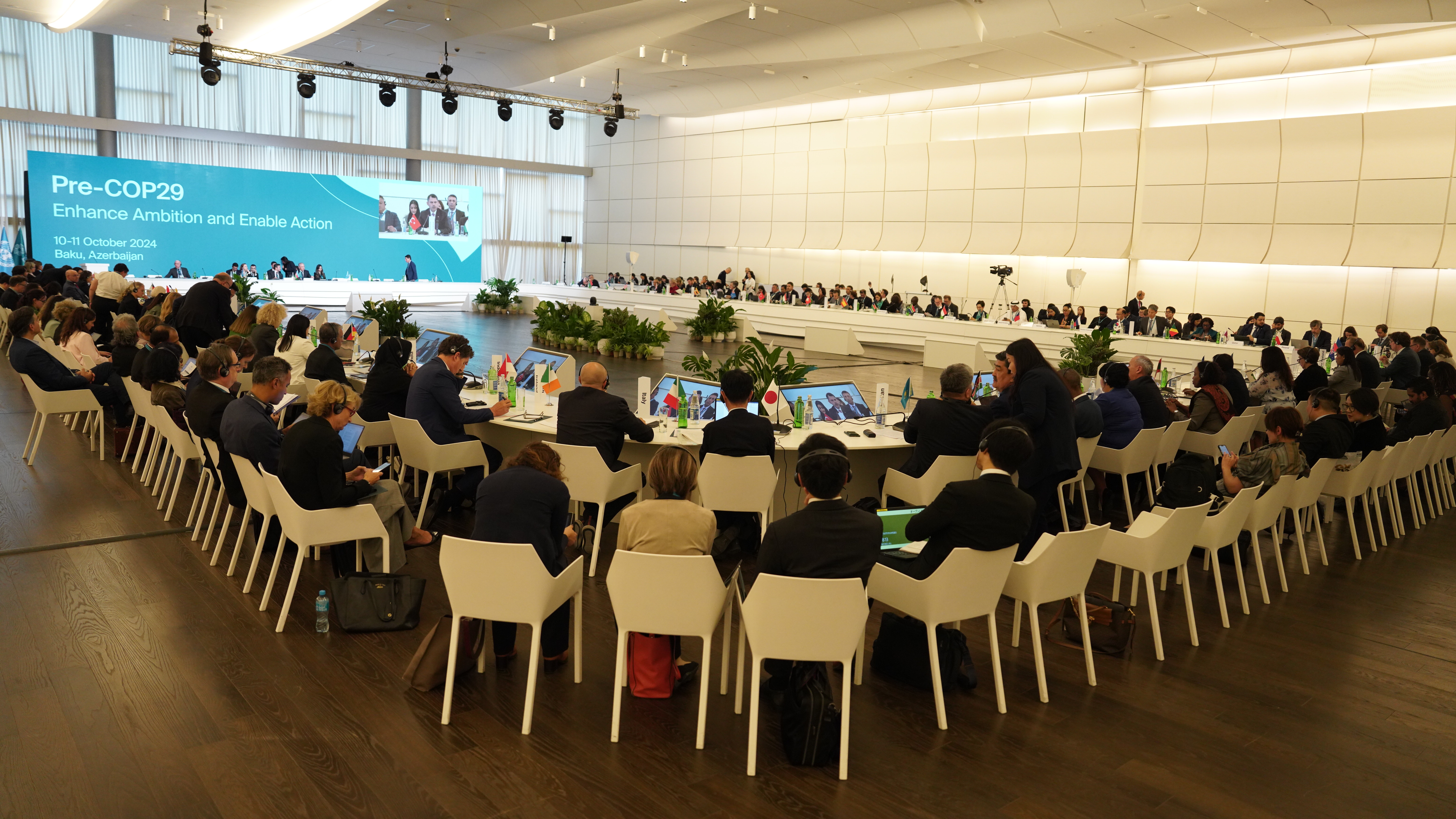 MINISTER MURAT KURUM ATTENDS PRE-COP29 MINISTERIAL SESSION: “ENHANCE AMBITION, ENABLE ACTION”