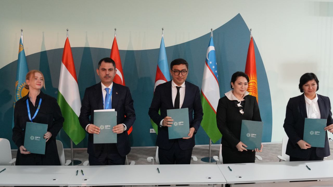 MINISTER MURAT KURUM CONDUCTS DIPLOMATIC ENGAGEMENTS AT COP29 IN BAKU