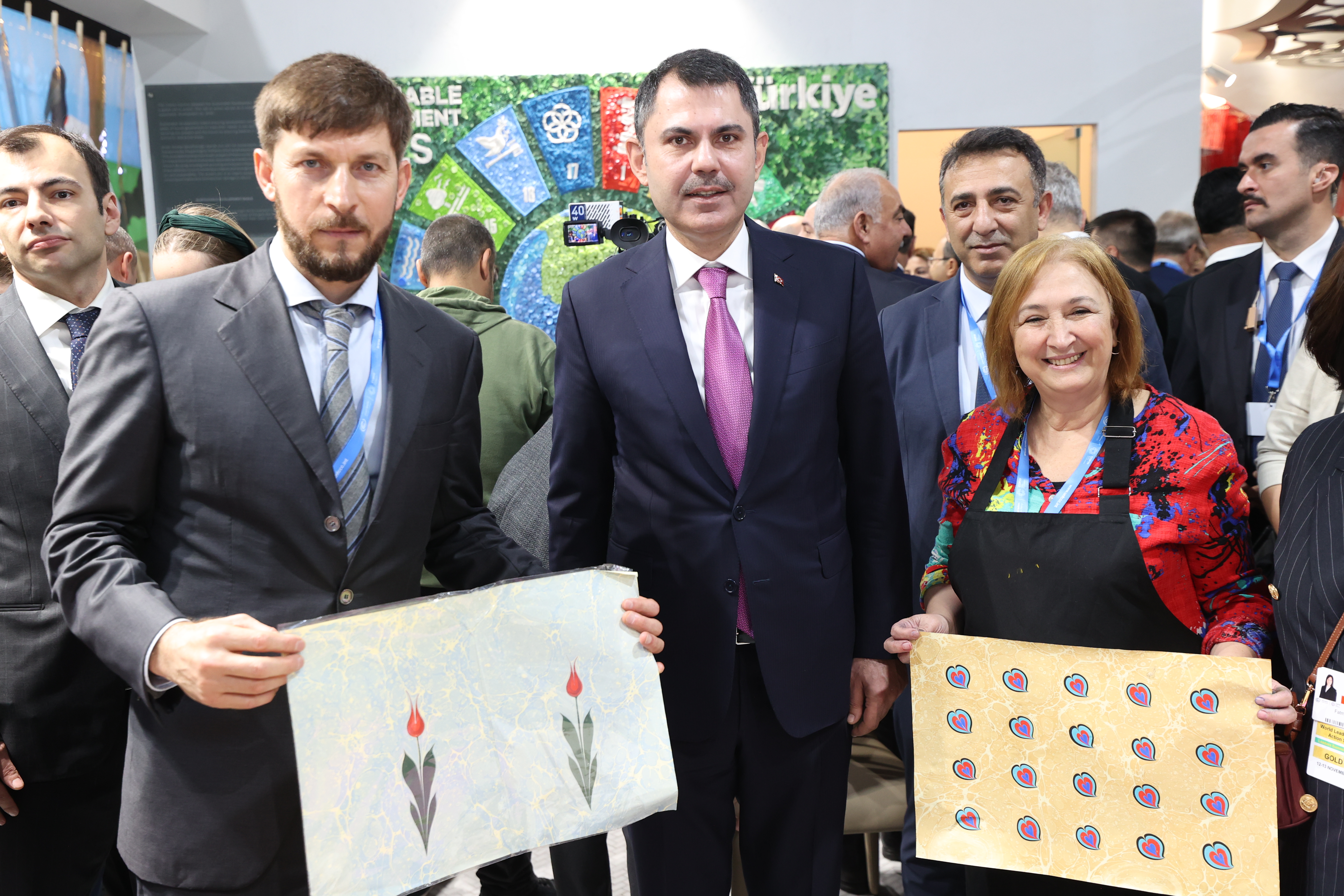 MINISTER MURAT KURUM CONDUCTS BILATERAL MEETINGS AT COP29