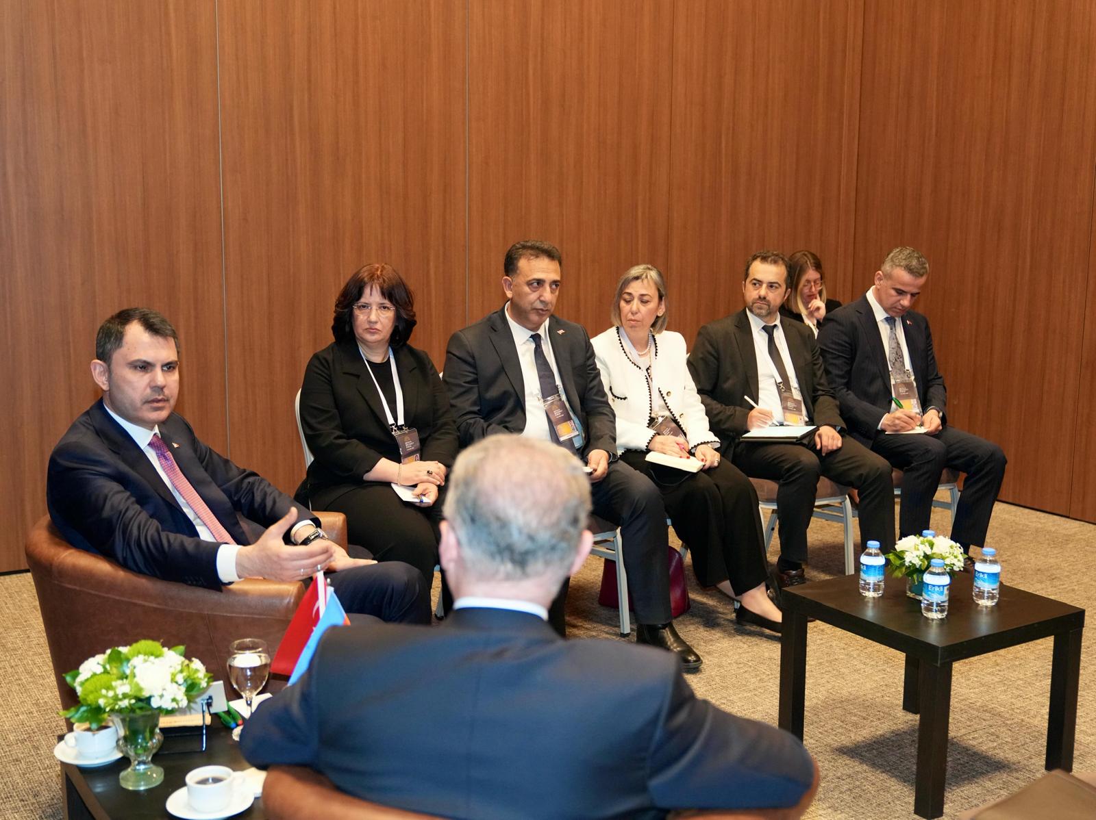 Minister of Environment, Urbanization, and Climate Change Kurum attends the Antalya Diplomacy Forum