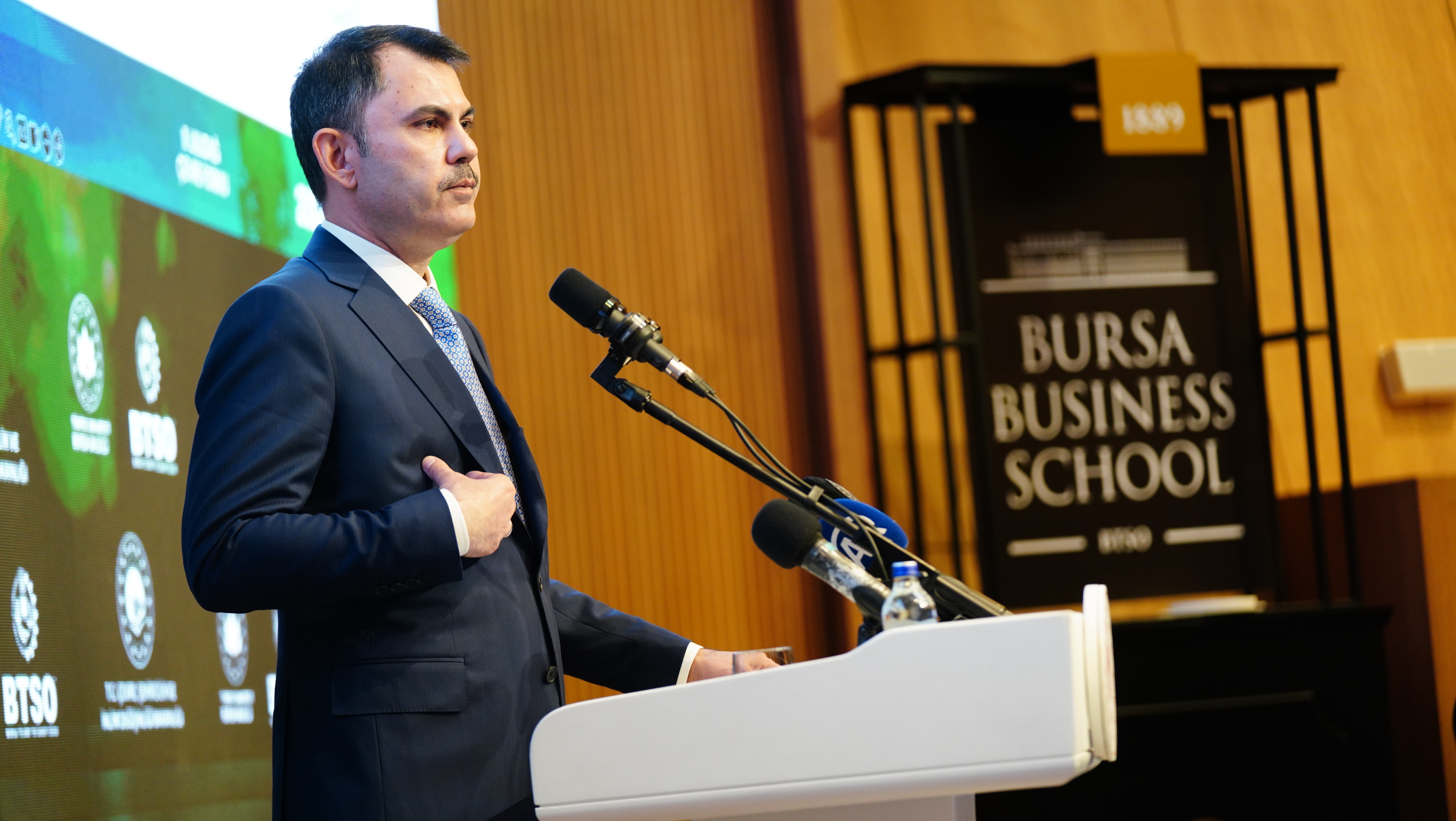 Minister of Environment, Urbanization, and Climate Change Murat Kurum Attends The II. Uludağ Environmental Forum