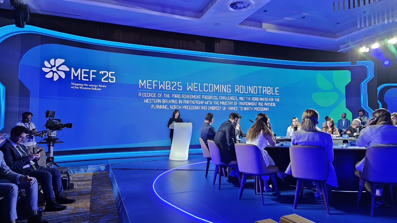 The MEF Energy Forum has begun in Skopje.