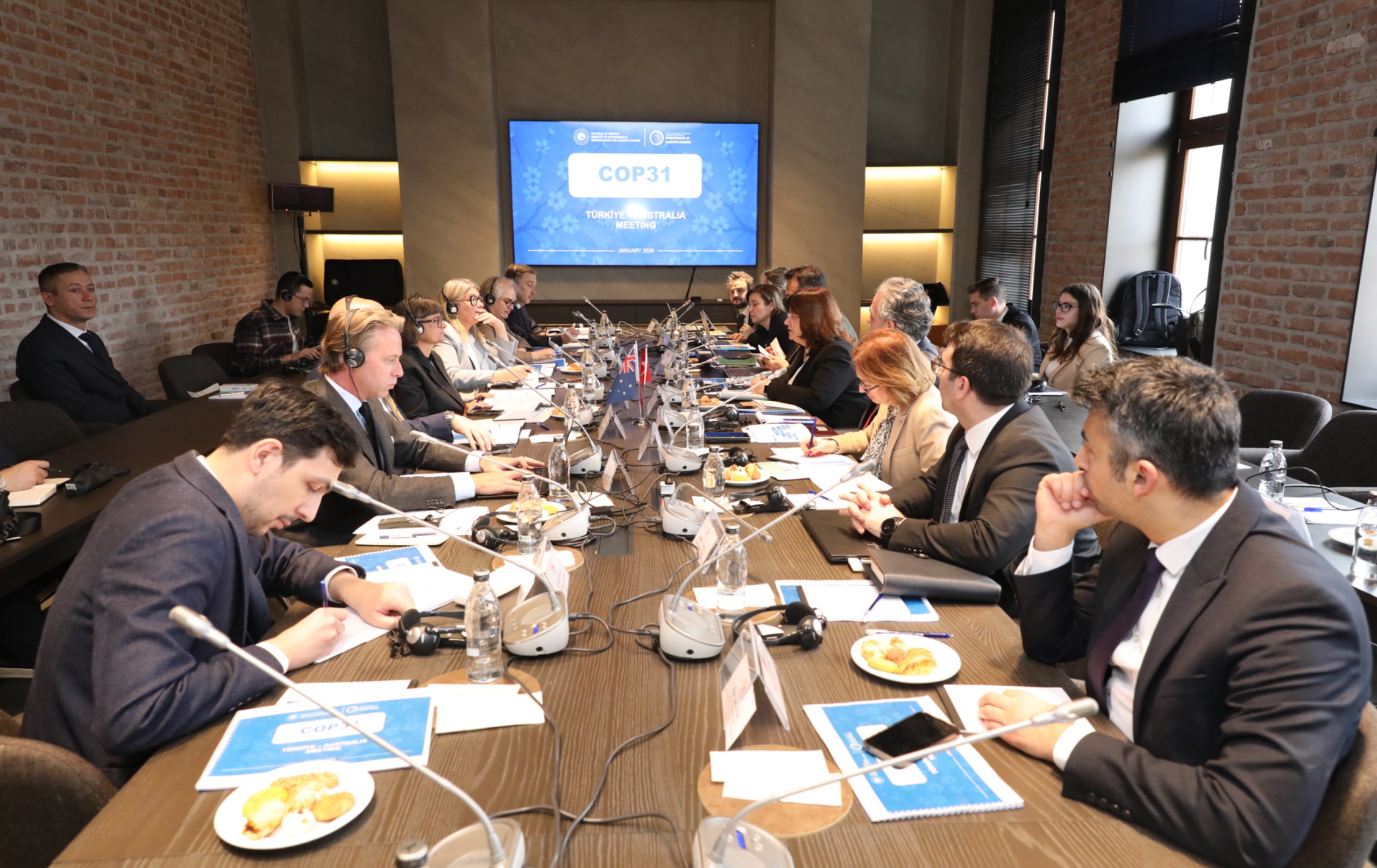 Turkish and Australian Delegations Meet in Ankara