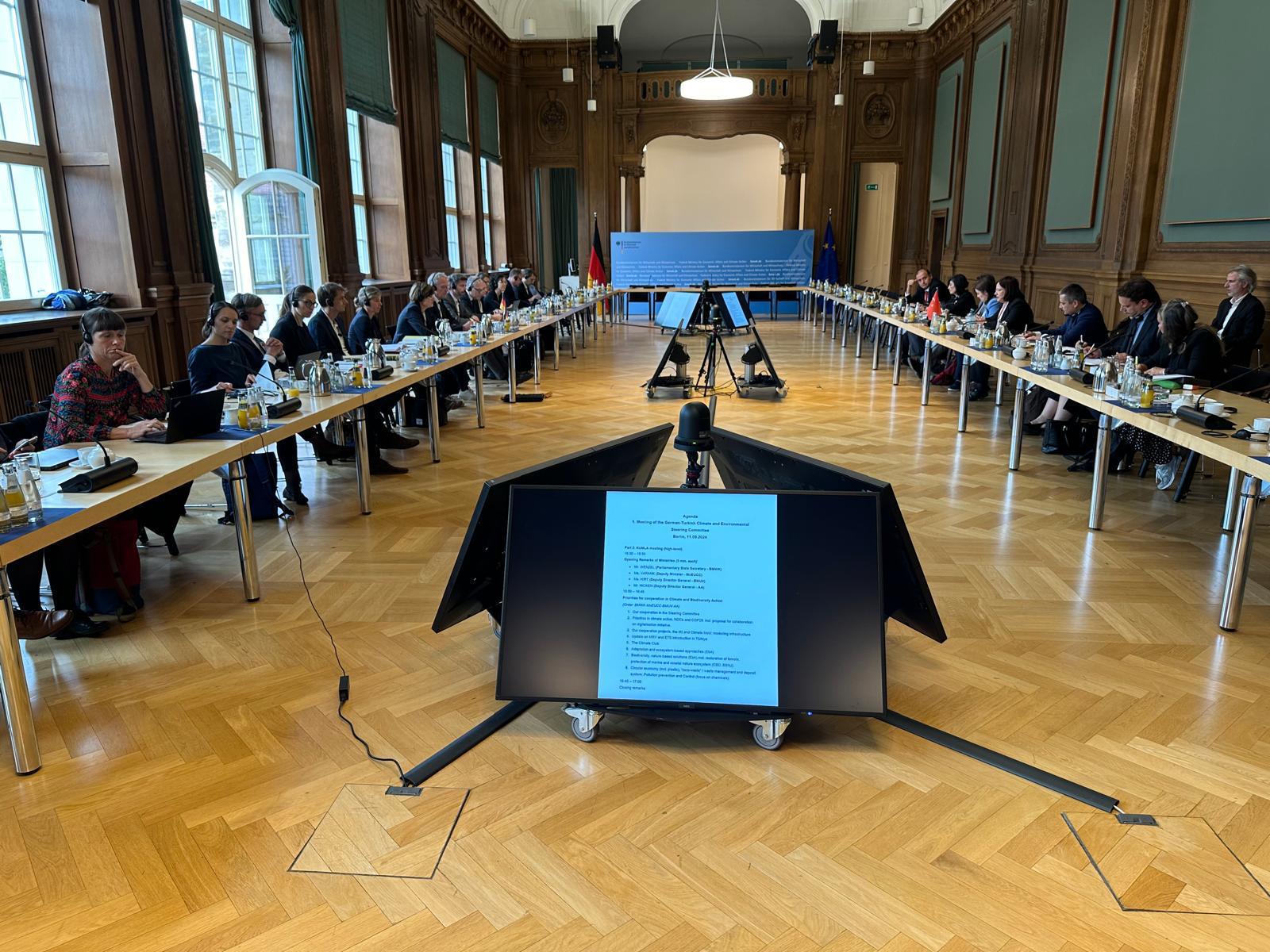 Turkish-German Climate and Environment Steering Committee Convenes in Berlin