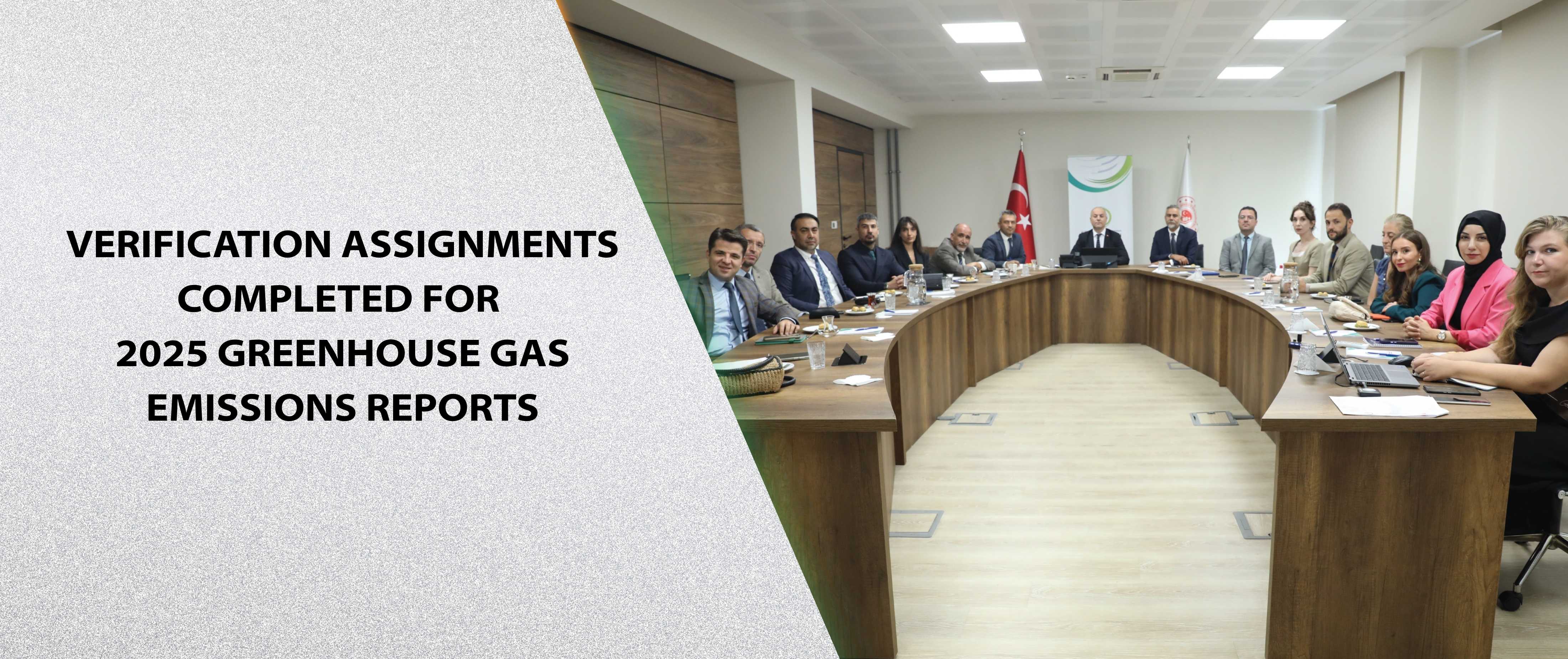 Verification Assignments Completed for 2025 Greenhouse Gas Emissions Reports