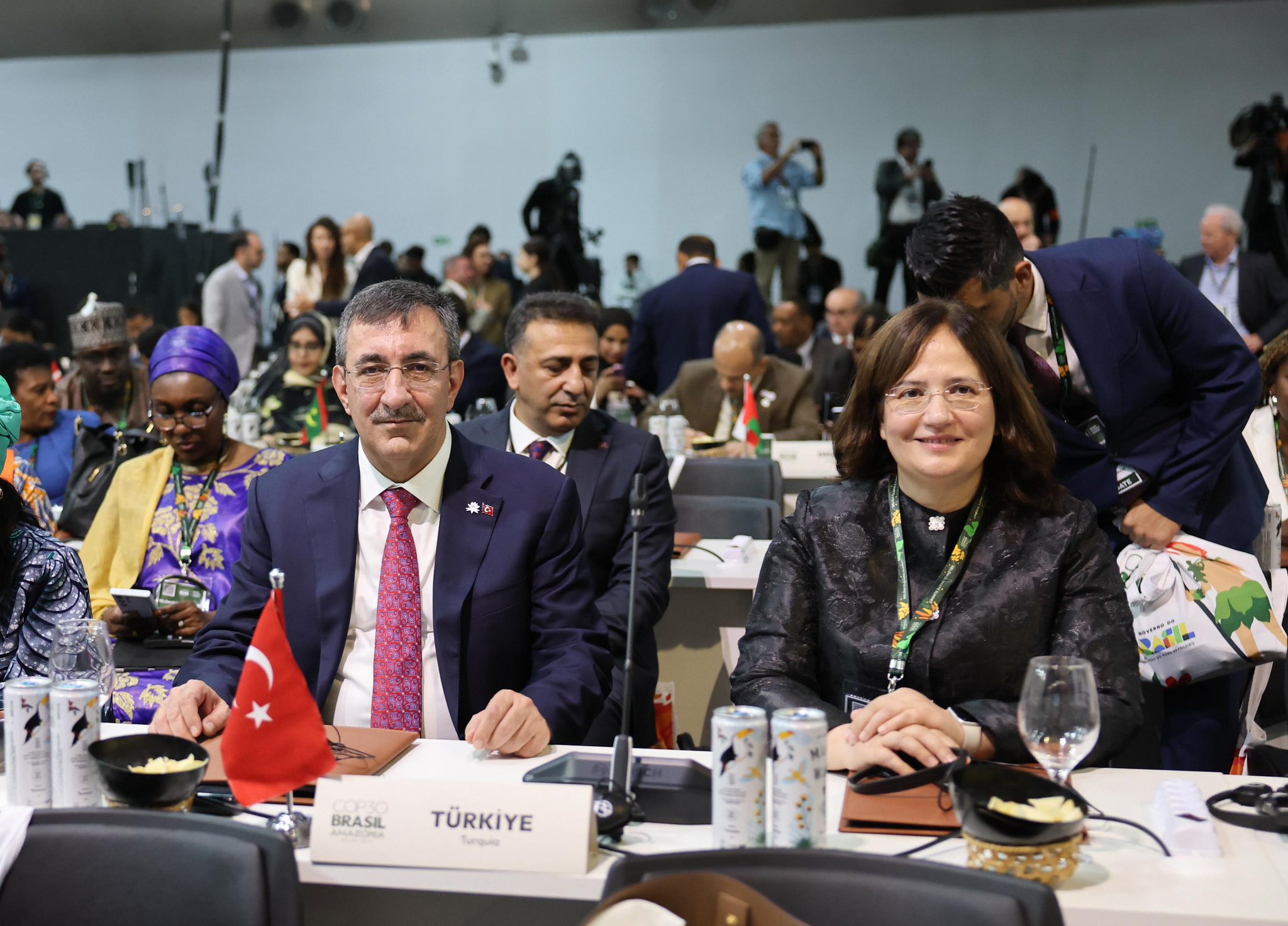Vice President Yılmaz Addresses the COP30 Leaders’ Summit
