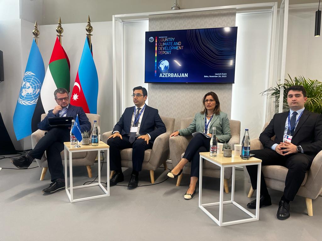 Azerbaycan Pavilyon’unda Türkiye'nin iklim değişikliği politikalarını anlattık