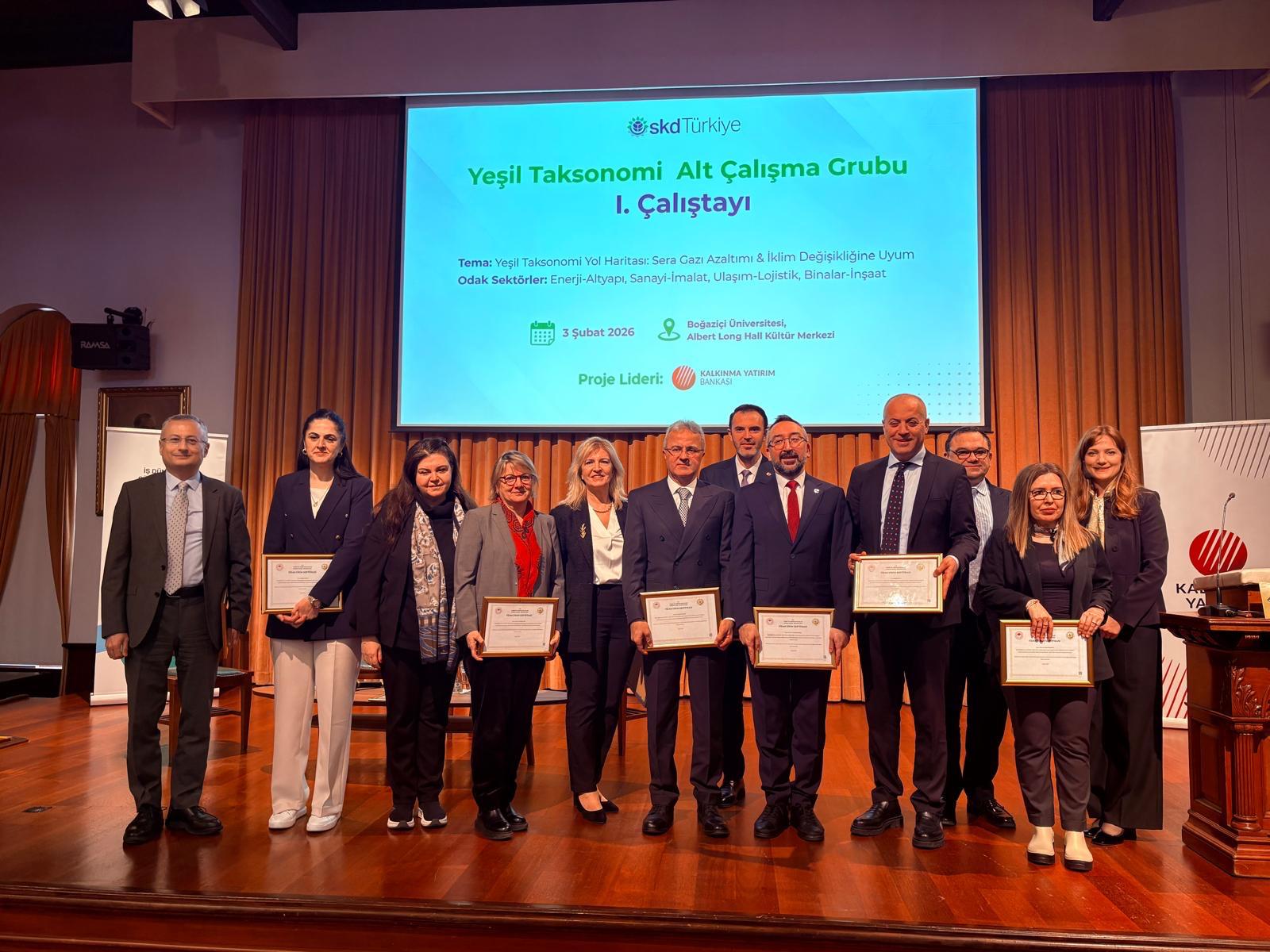 Başkan Yardımcısı Ecer, Yeşil Taksonomi Alt Çalışma Grubu I. Çalıştay’ına katıldı