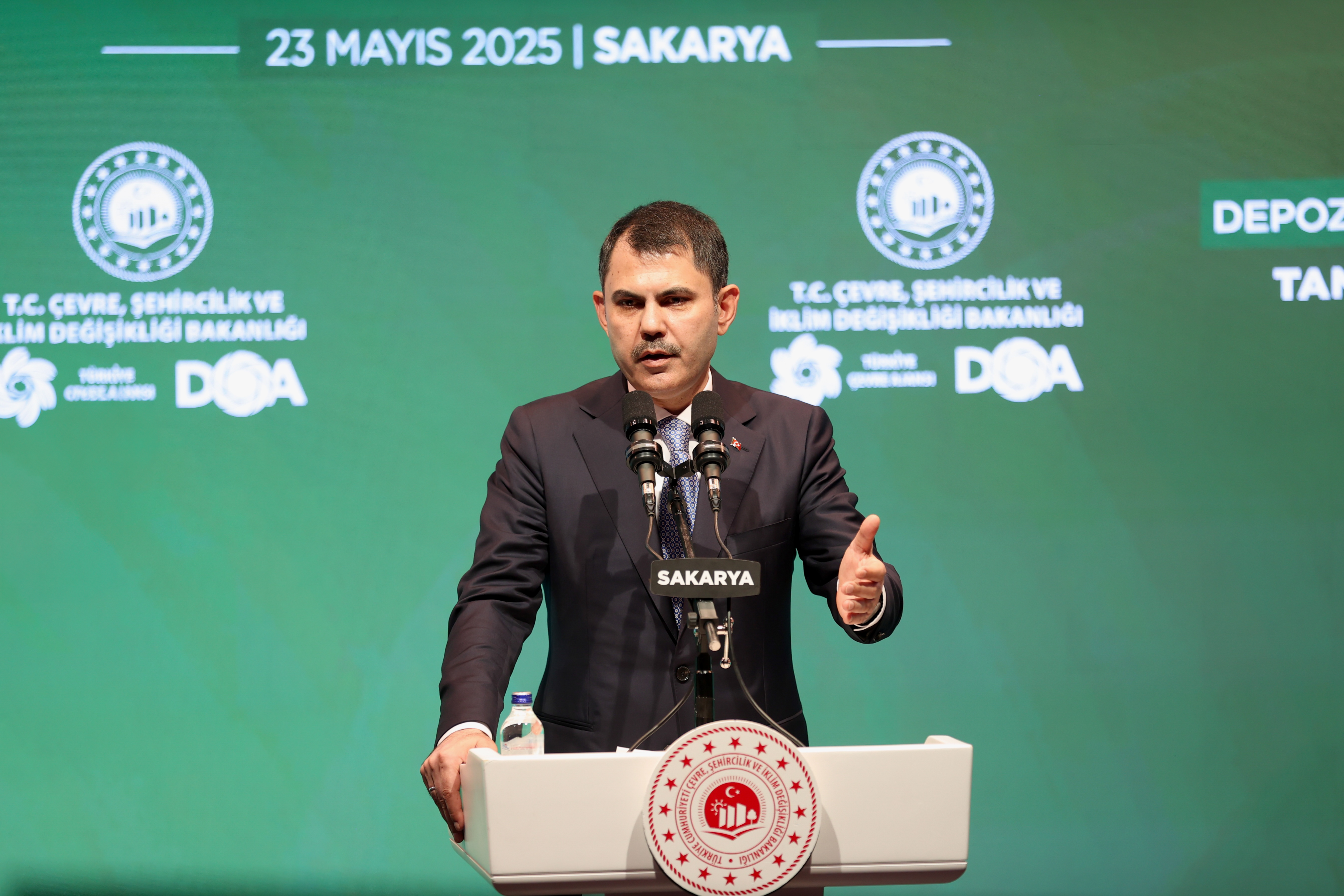 Çevre, Şehircilik ve İklim Değişikliği Bakanı Kurum, Depozito Yönetim Sistemi’nin tanıtım toplantısına katıldı
