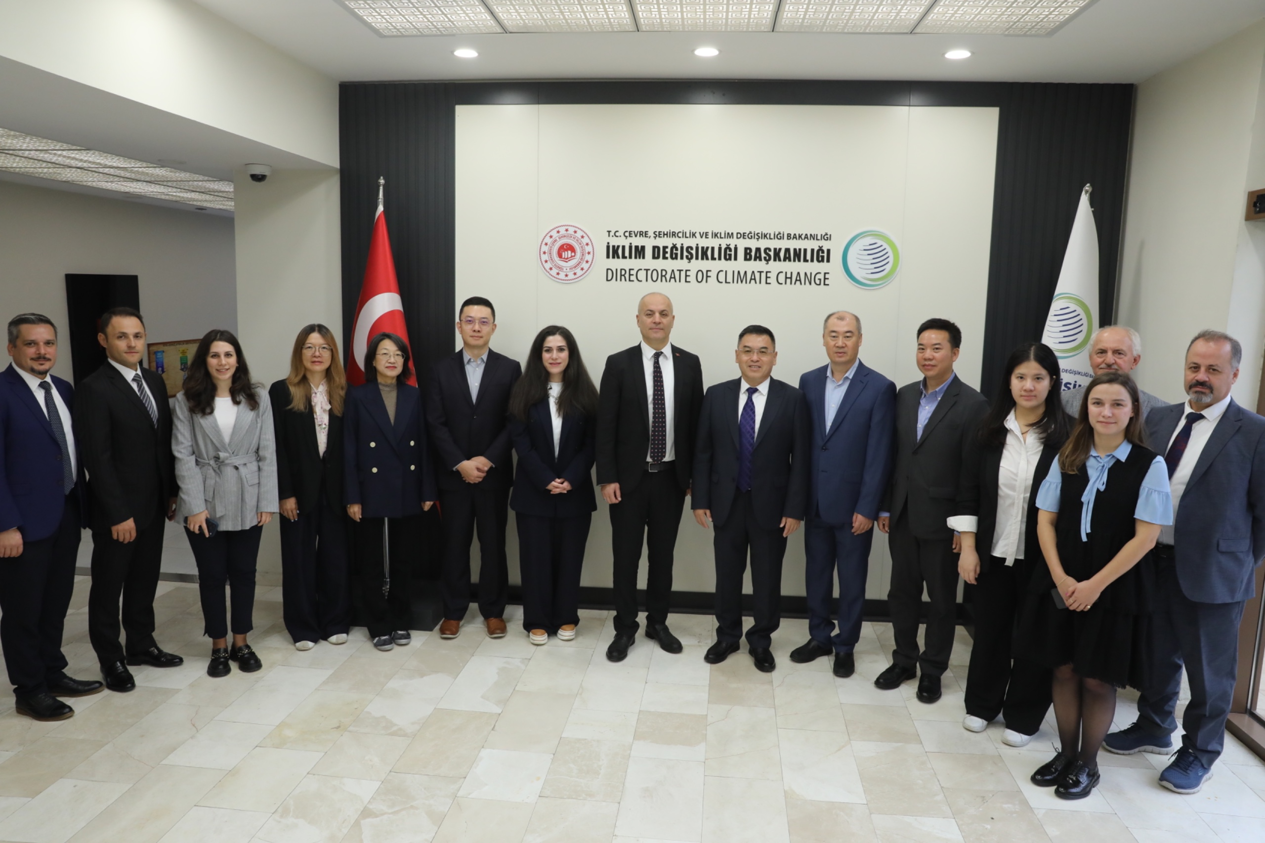 Çin Heyetinden İklim Değişikliği Başkanlığı’na Ziyaret