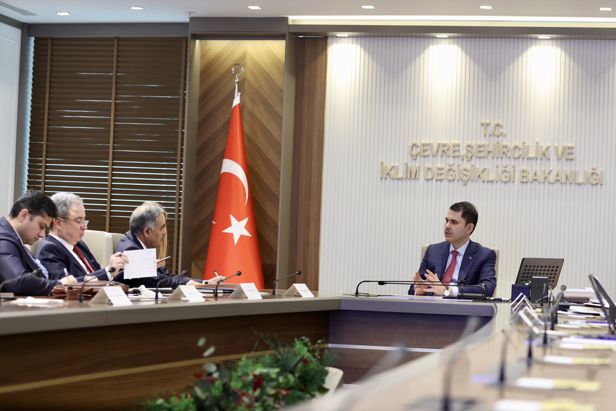 COP31 Başkanı Kurum, D-8 Teşkilatı Genel Sekreteri Mahmoud ile bir araya geldi