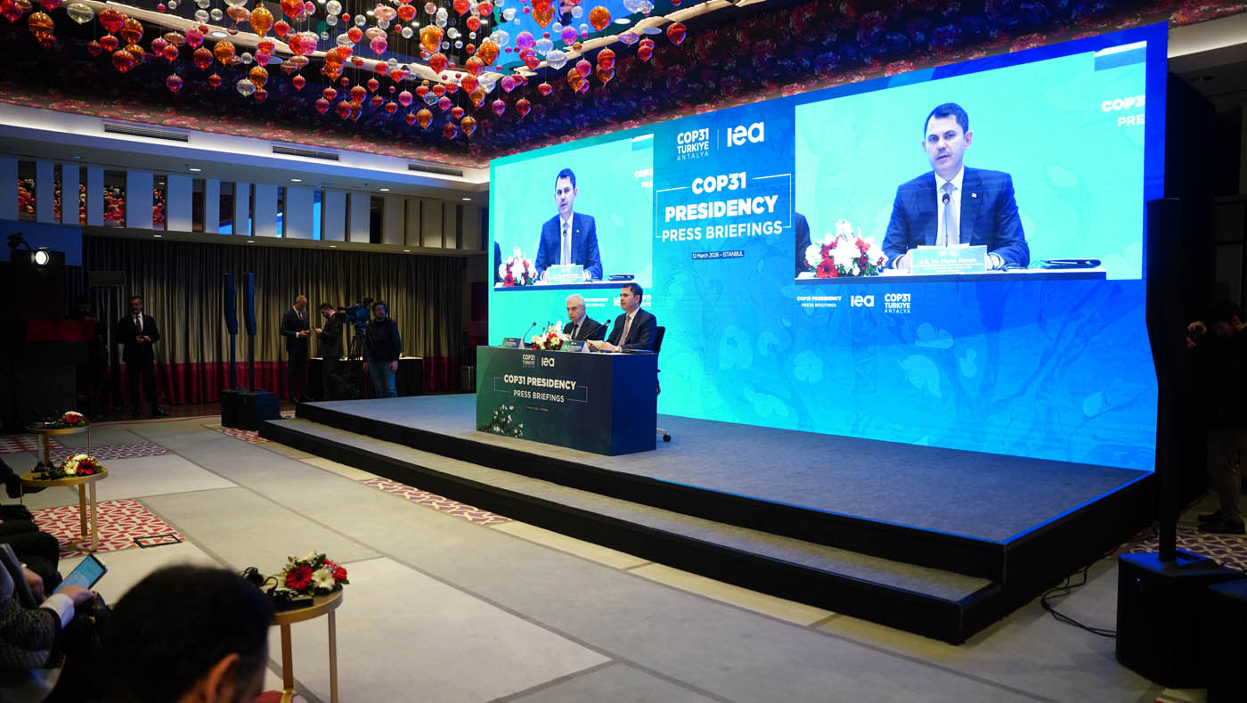 COP31 Başkanı Kurum ve Uluslararası Enerji Ajansı Başkanı Birol’dan ortak basın toplantısı