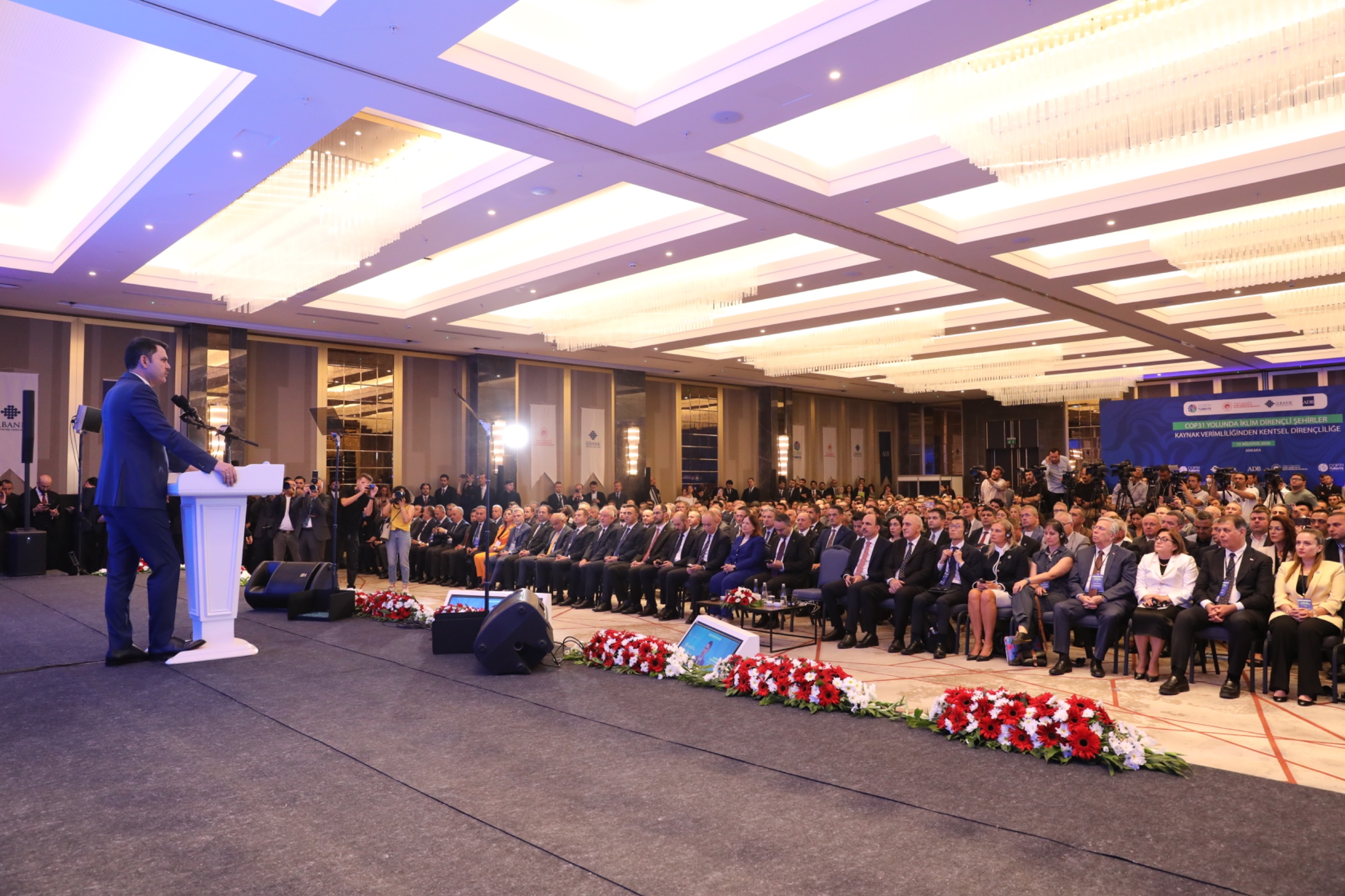 COP31 Başkanı ve Çevre, Şehircilik ve İklim Değişikliği Bakanı Kurum, ‘COP31 Yolunda İklim Dirençli Şehirler Zirvesi’ne katıldı