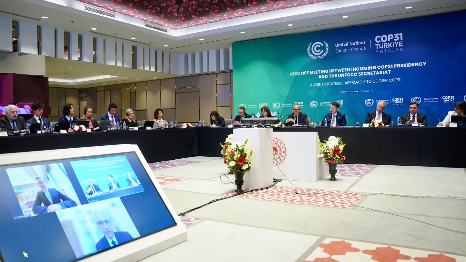 COP31 başlangıç toplantısı İstanbul’da düzenlendi
