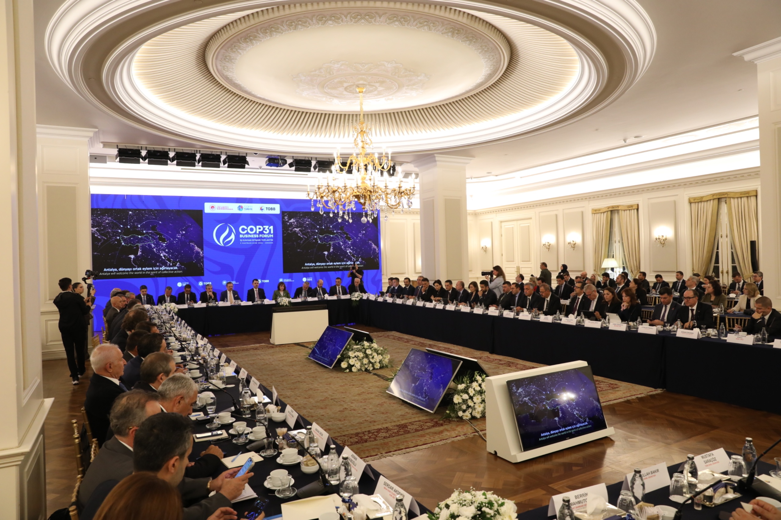 ‘COP31 Business Forum- Türk İş Dünyası İstişare Toplantısı’ Ankara’da düzenlendi
