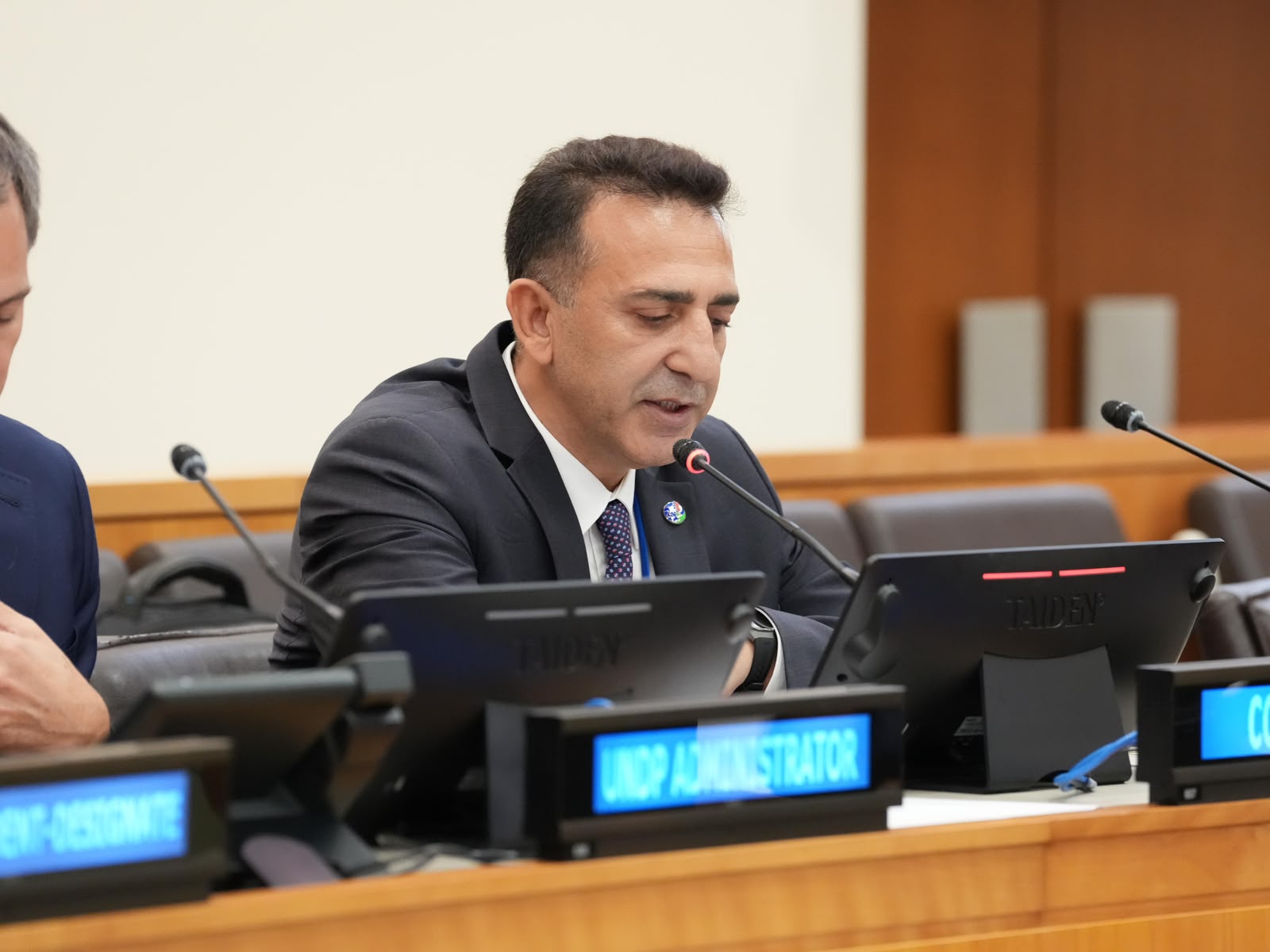 COP31 İklim Diplomasisi Baş Yetkilisi ve İklim Değişikliği Başkanı Prof. Dr. Halil Hasar, COP31 Başkanlığı adına BM’de bir sunum gerçekleştirdi