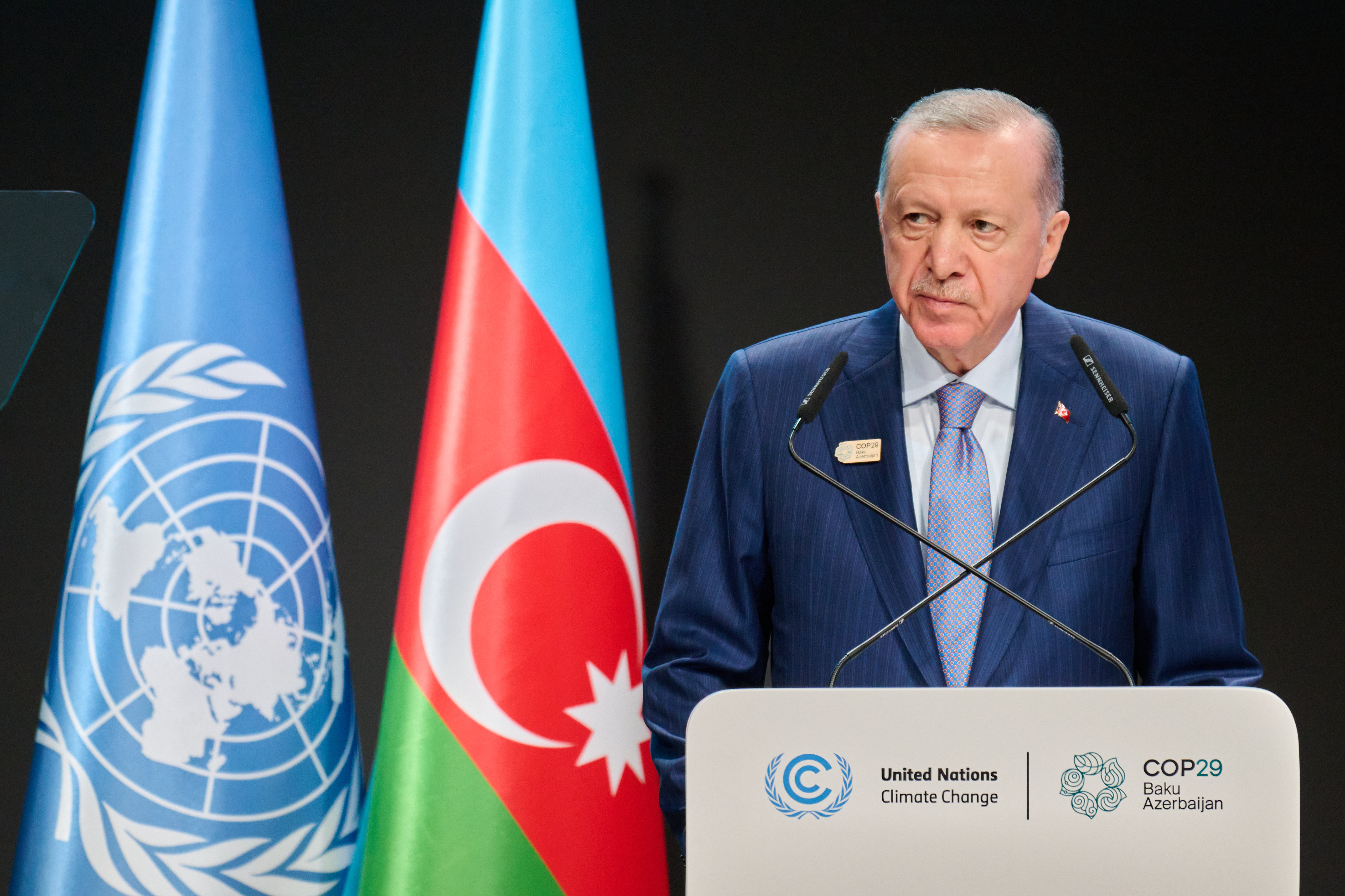 Cumhurbaşkanı Recep Tayyip Erdoğan COP29 Liderler Zirvesi’nde Konuştu