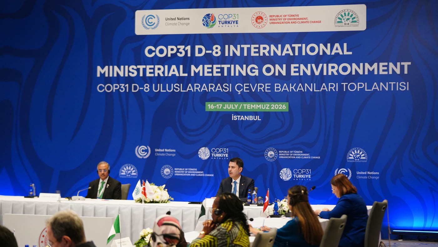 D-8 ülkeleri temsilcileriyle COP31 toplantısı İstanbul’da yapıldı